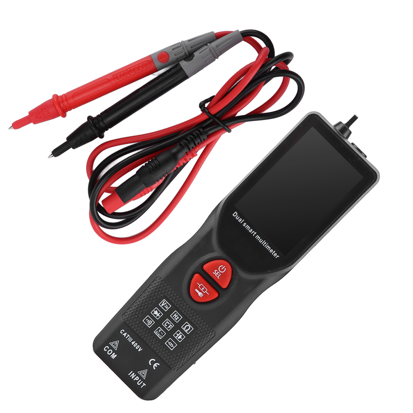 Automatisches Digitalmultimeter Ua6 Mit Lcd-anzeige, Präzise Messung, 400v/400a Stromprüfer
