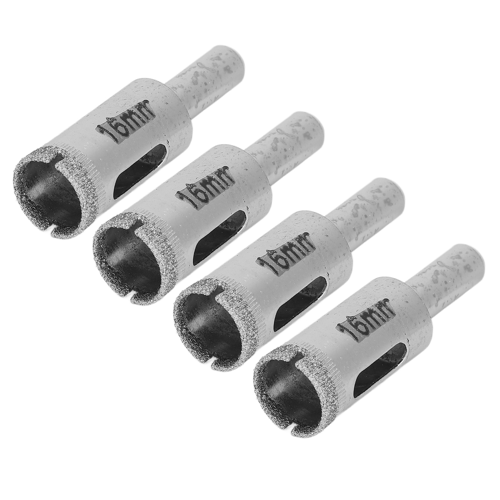 Set Mit 10 Diamantbohrern Mit 16-mm-rundschaft Zum Bohren Von Glas, Marmor, Keramik Und Fliesen