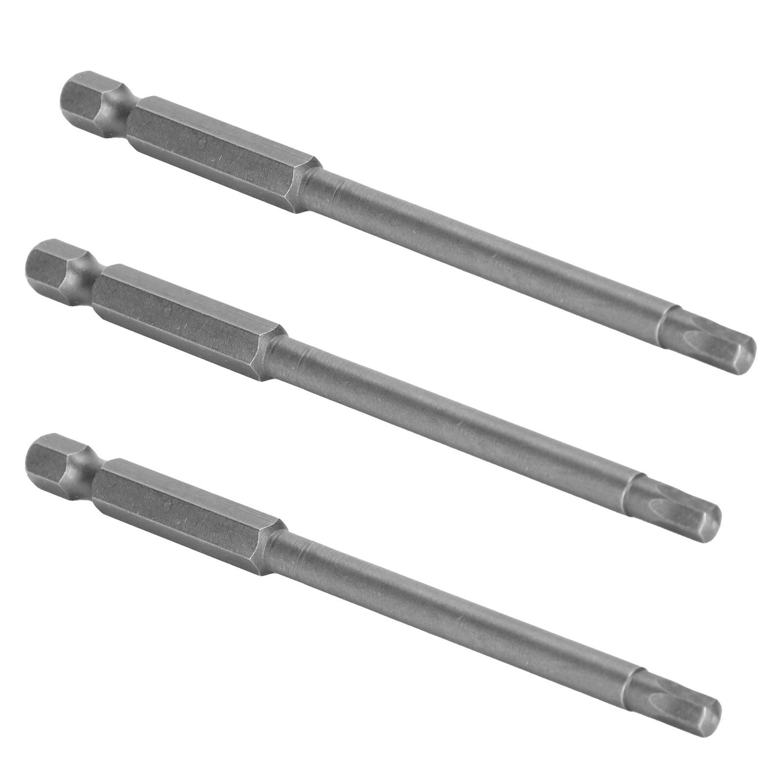 Set Mit 10 Magnetischen Schraubendreherbits, 4 Mm Legierter Stahl, 1/4-zoll-sechskantschaft, Bohrzubehör