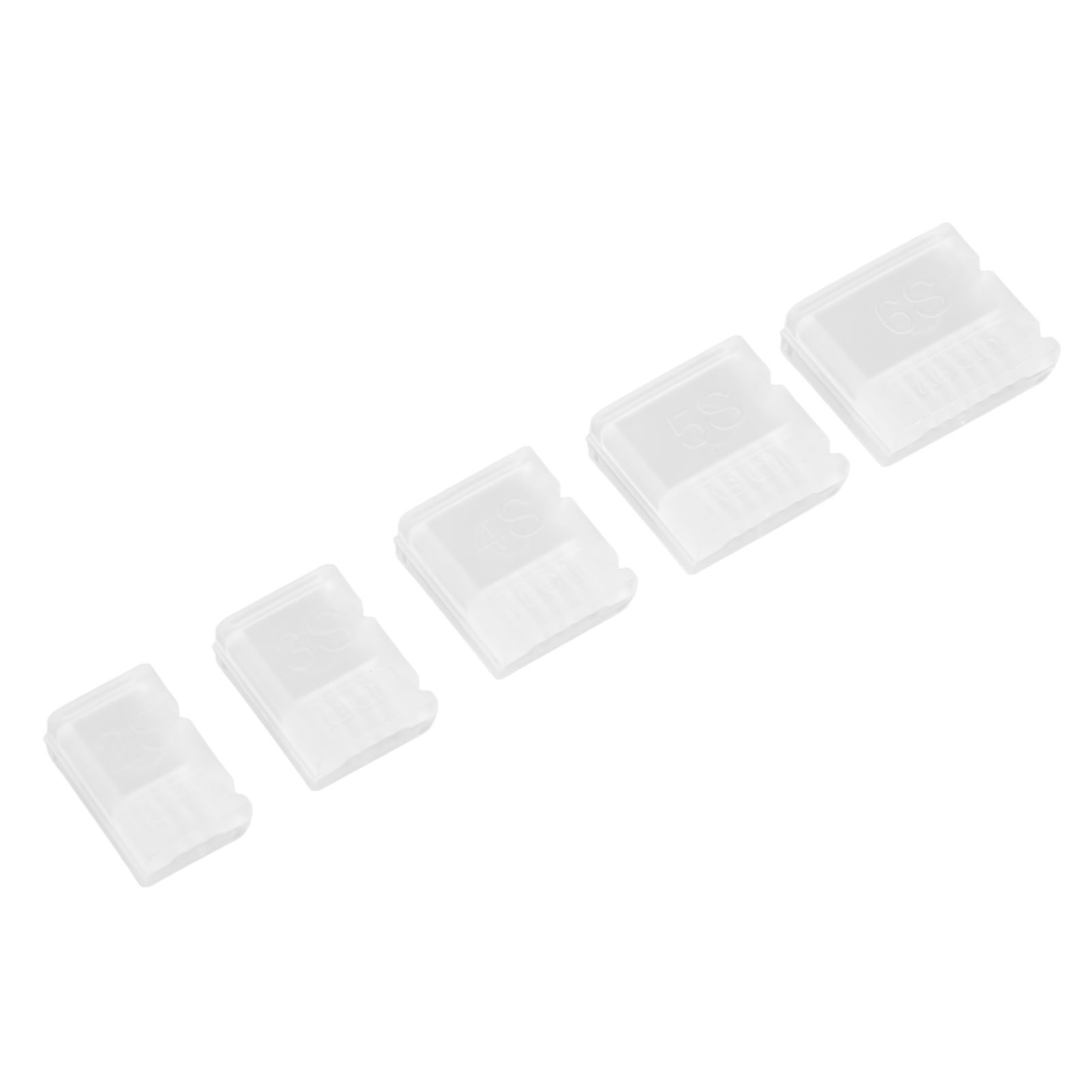 Packung Mit 100 Ab-clip-balancer-steckern Für Lithiumbatterien Mit Schutzclip, Balancer-kabelkopf-set