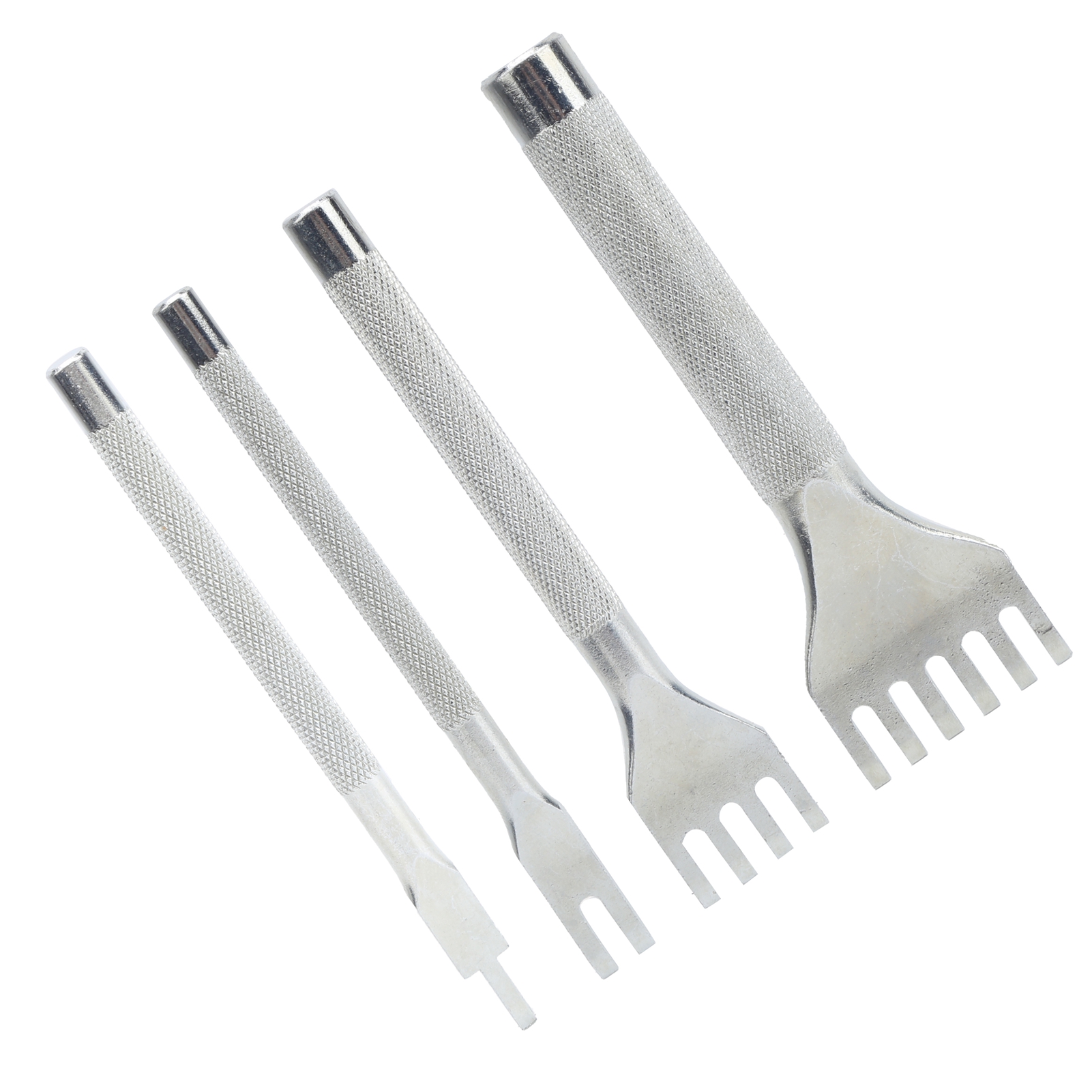Set Mit 1+2+4+6 Zähnen, Ahle Zum Durchstechen Von Leder, Nagellocher Aus Hss, 4-teiliges Set, Für Den Industriellen Einsatz