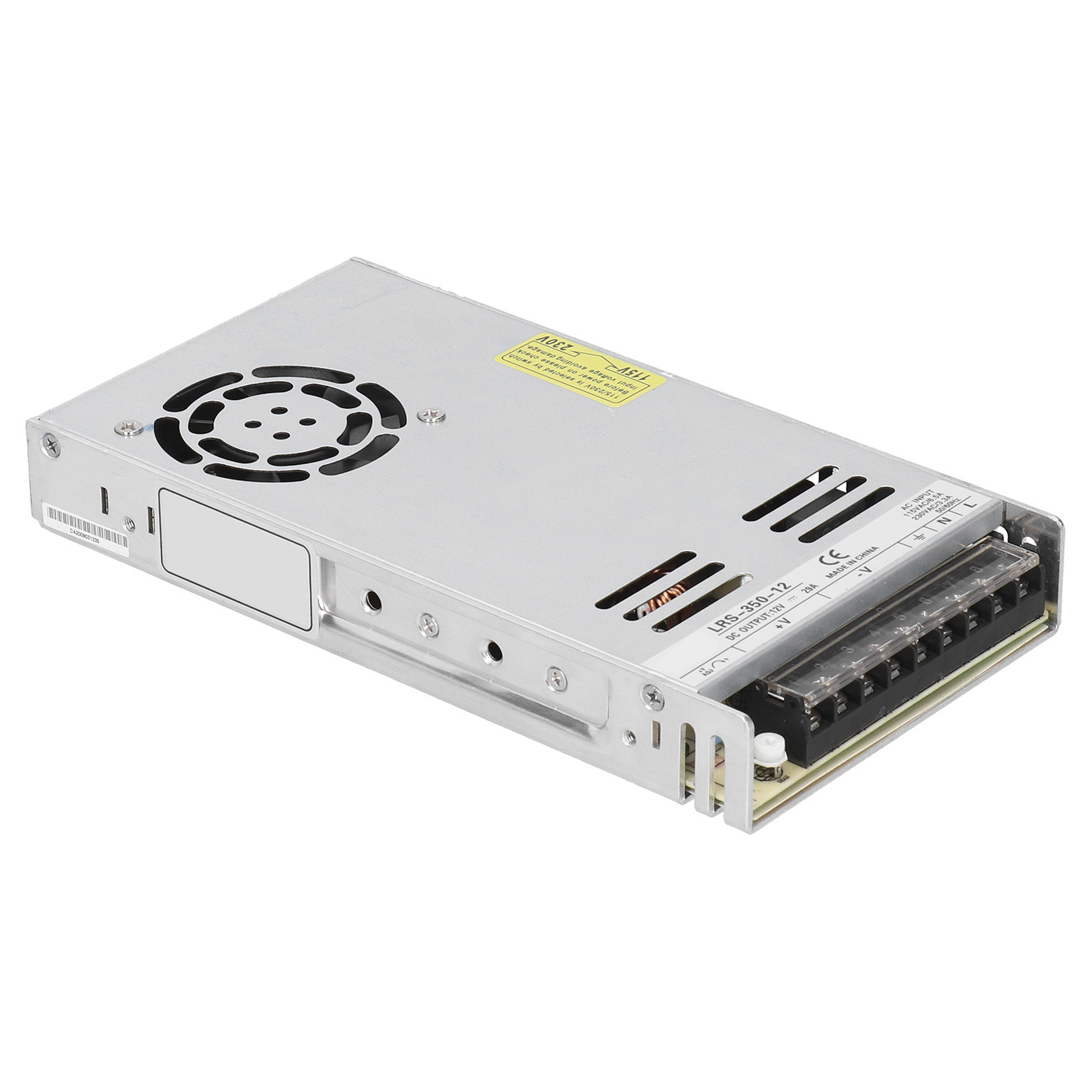 Schaltnetzteil Lrs-350-12 Mit Transformator Und Led-anzeige, 47–63 Hz, 350 W
