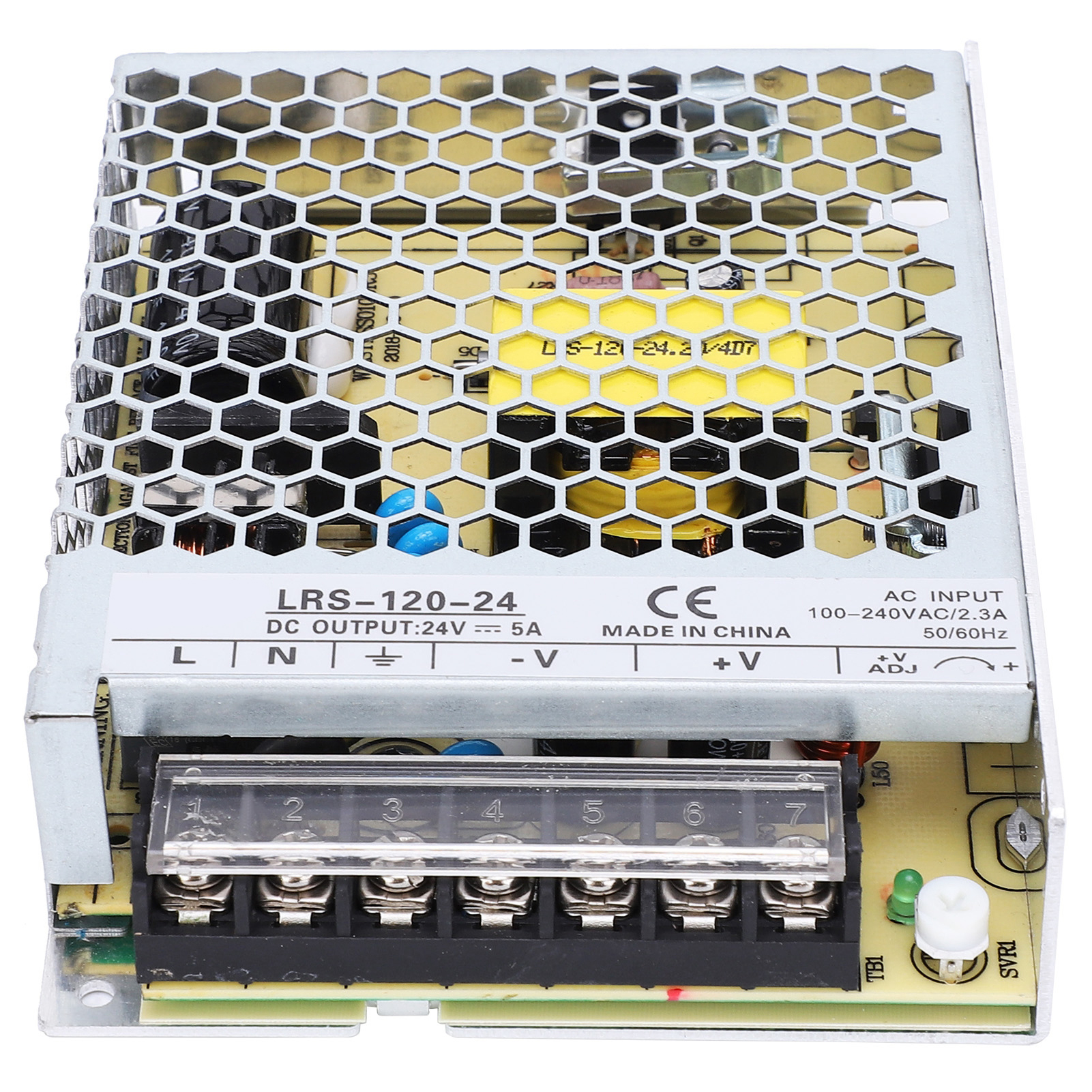120-w-24-v-schaltnetzteil Mit Led-transformator, Kontrollleuchte, 85–264 V Ac Eingang, Lrs-120-24