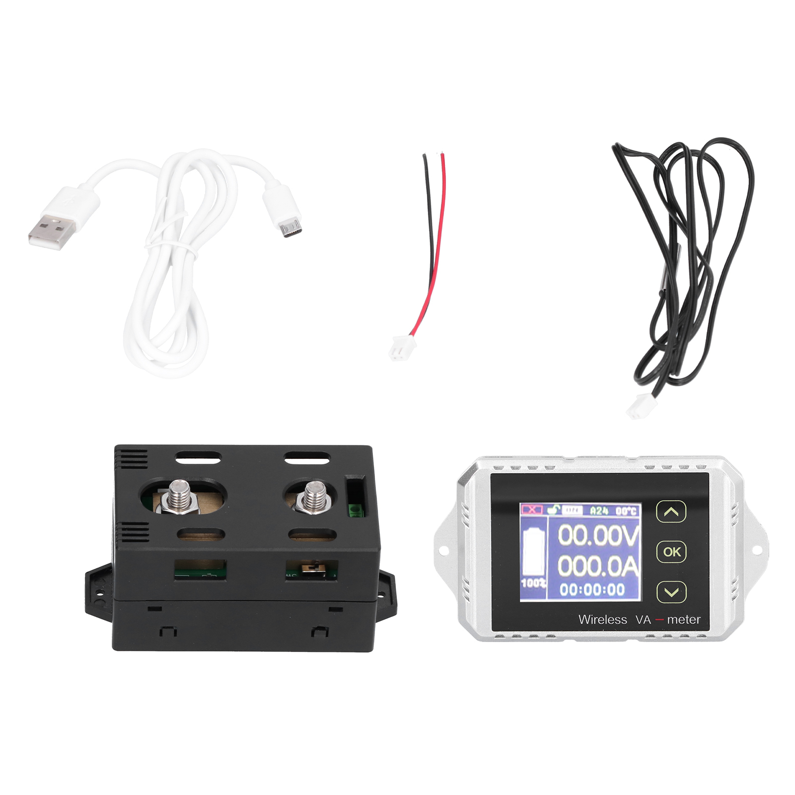 Vat-1300 Coulombzähler, Voltmeter/amperemeter Mit Farbanzeige, Dc-batteriekapazitätstester