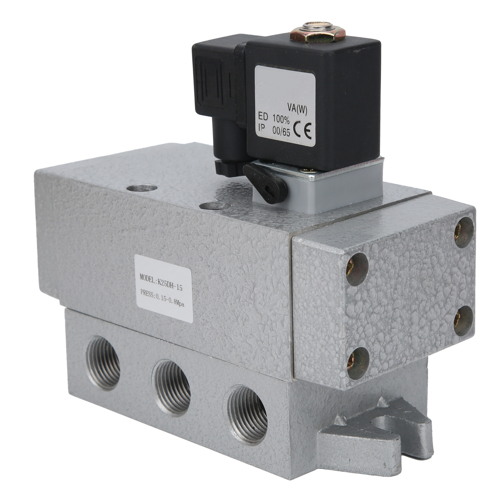 G1/2 2-positionen 5-wege-magnetventil Mit Einseitiger Steuerung K25dh-15ac220v