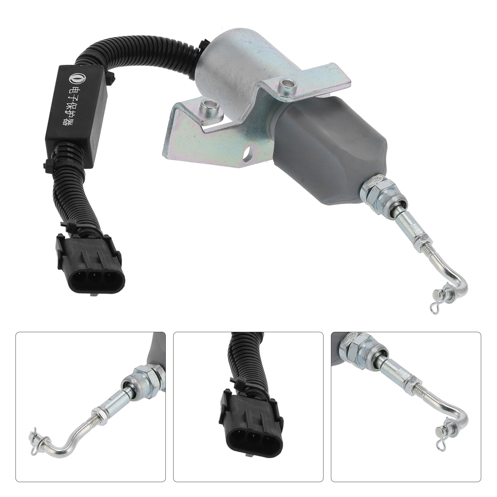 24-v-motorstopp-magnetventil Für Bagger, Elektrische Kraftstoffabsperrung Tosd-03-100, Motorstopp-zubehör