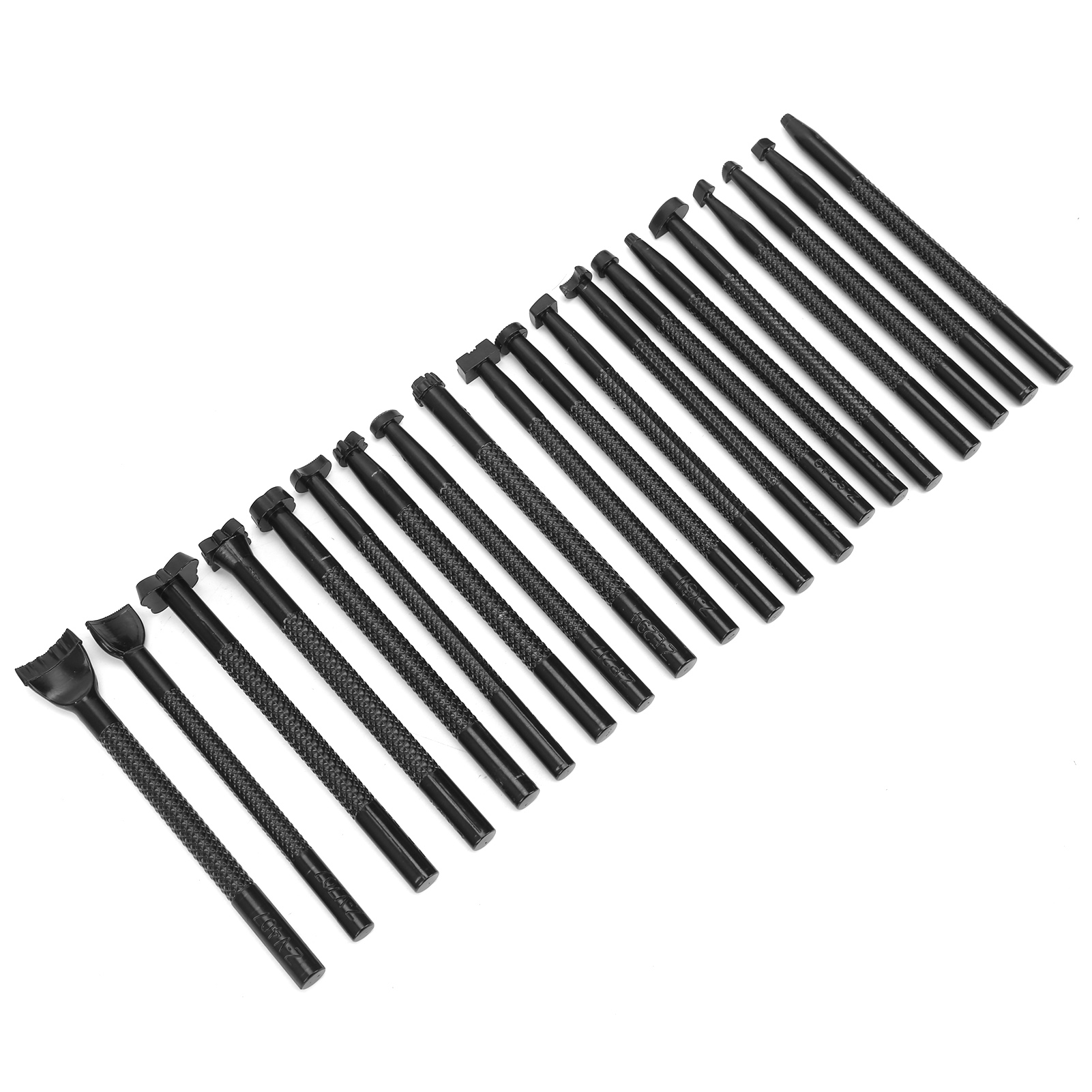 Set Mit 20 Lederstanzen, Lederhandwerkswerkzeugen, Diy-gravurstempeln Für Sattlerei Und Lederverarbeitung