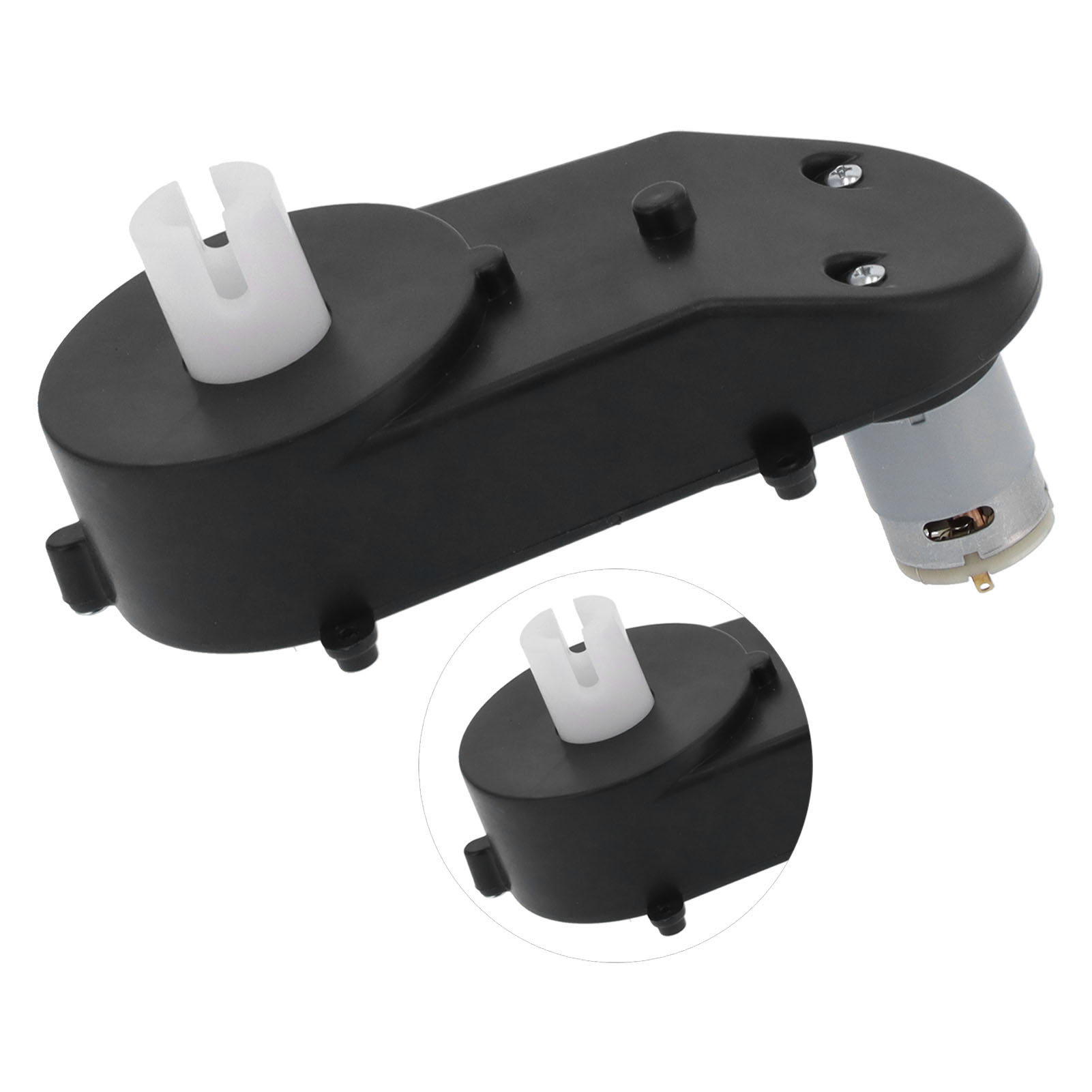 12v 6600rpm Elektromotorgetriebe Für Spielzeugautos Und Fahrräder - Getriebezubehör