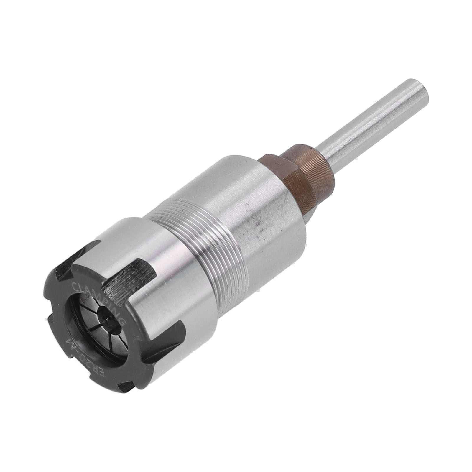 Set Mit 5 Oberfräsenverlängerungsstangen, Er20-spannzangenfutter, Adapter Mit Mutter Und Schraubenschlüssel, 6,35 Mm (1/4 Zoll) Schaft
