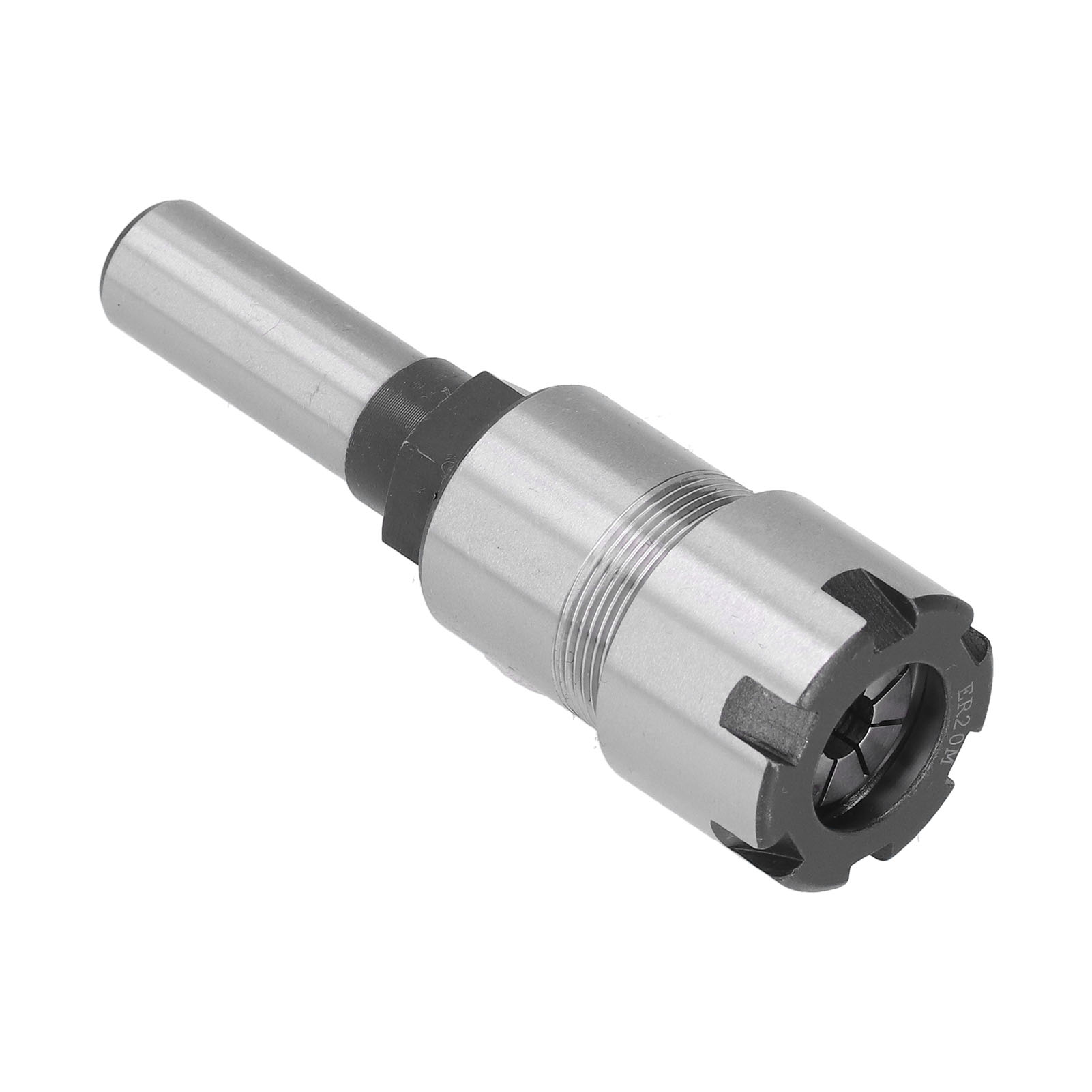 5-teiliges Set: Fräserverlängerung, Er20 Adapterstecknuss, Er20 Spannzange Mit Schraubenschlüssel Und Mutter (12,7 Mm 1/2 Zoll Schaft)