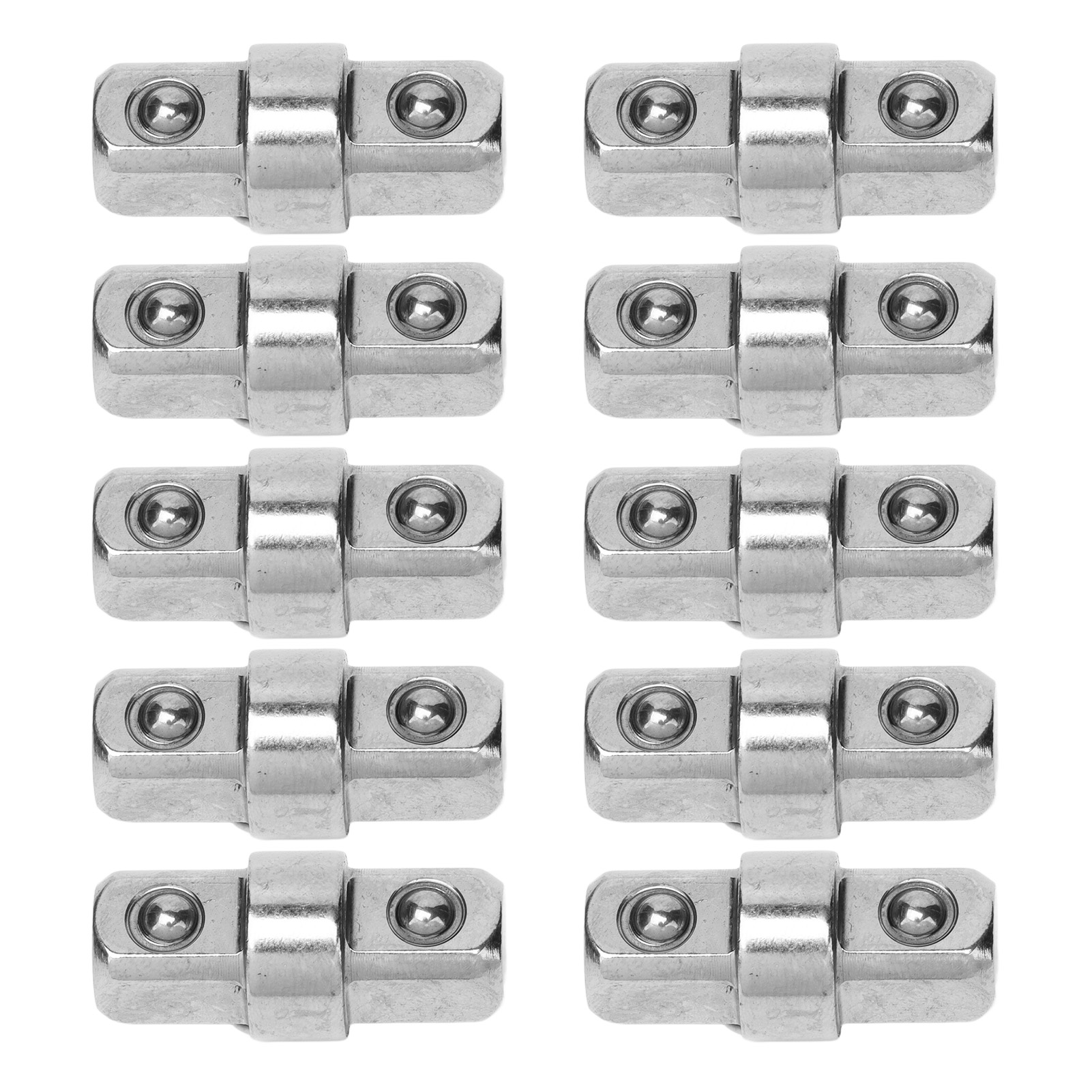 3/8-zoll-doppelschlüssel, 10-teilig, Edelstahl-steckschlüsseladapter, Doppelseitiges Umrüstwerkzeug