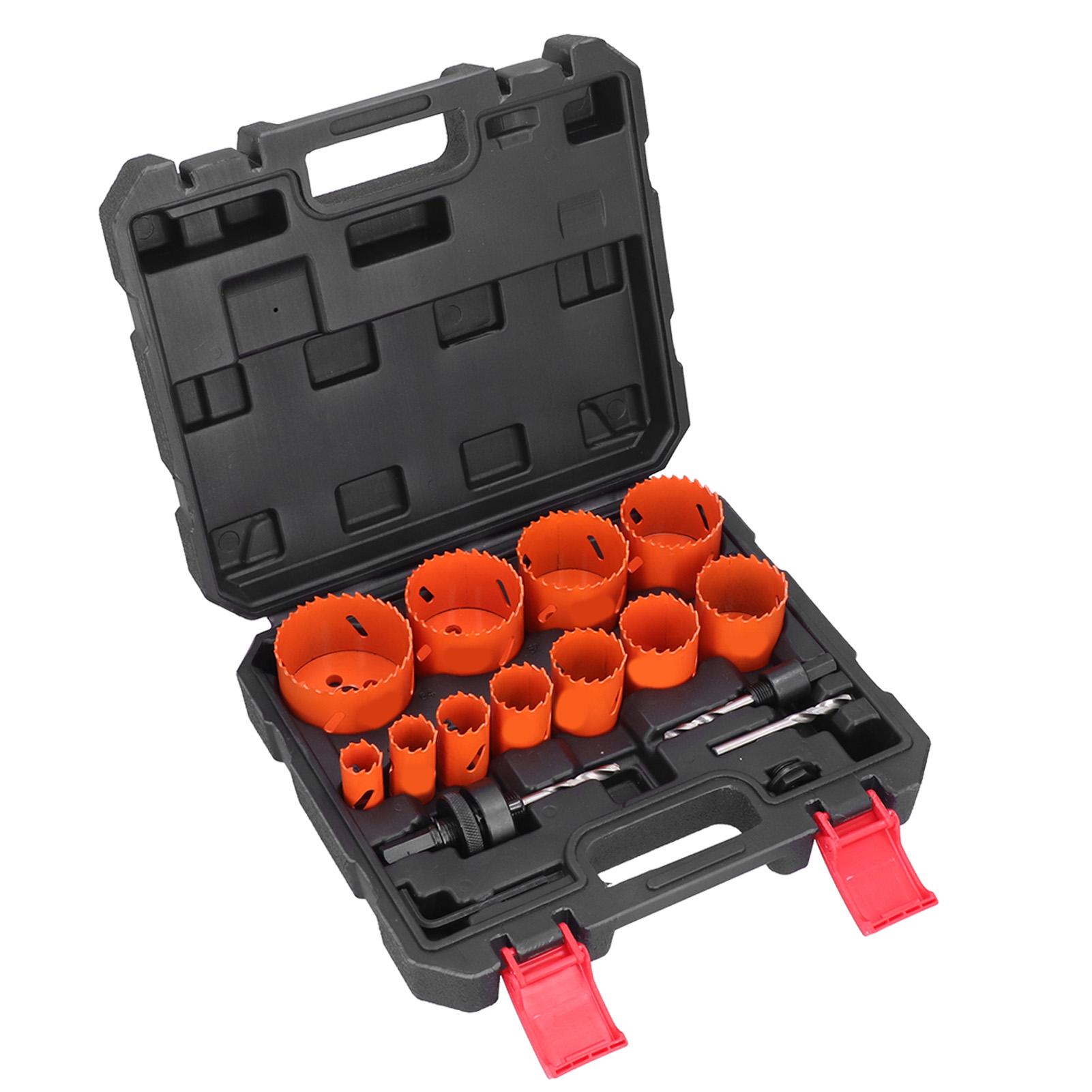 Set Mit 17 Hss-bimetall-lochsägen, Fräser 19 Mm Bis 64 Mm, Hss-bohrer-set