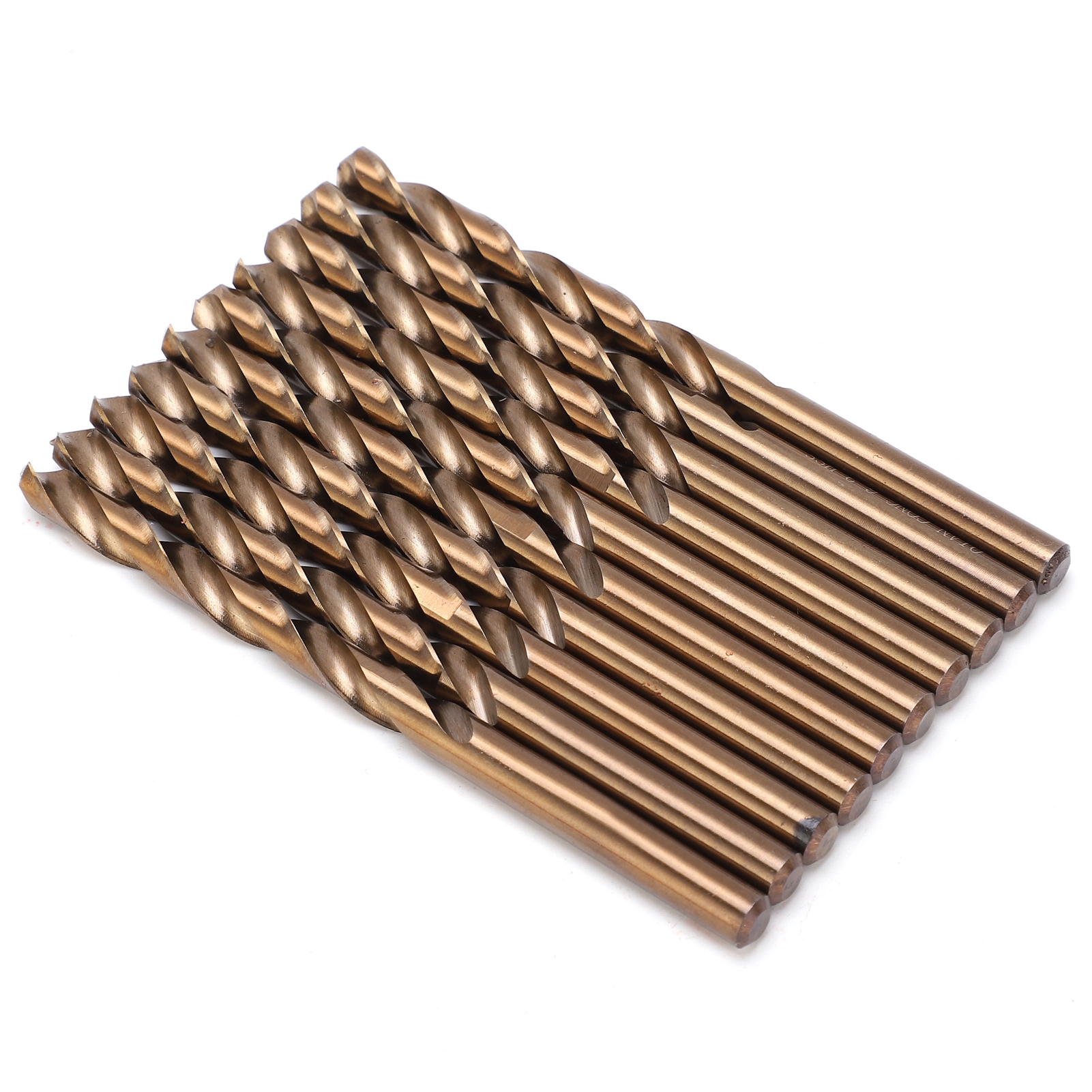 6,2-mm-hss-bohrer, 10er-pack Holz- Und Metallbohrer, Gerader Stahlschaft, Professionelles Werkzeugset