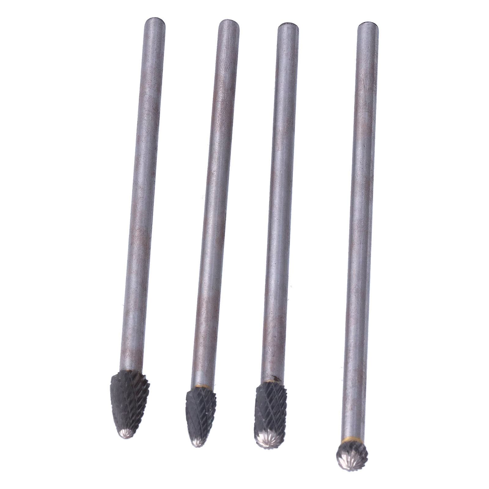 Lange Rotationsfeile Aus Wolframstahl, Satz Von 6-mm-schaftfräsern Für Holzschnitzerei, Gravur Und Holzbearbeitung.