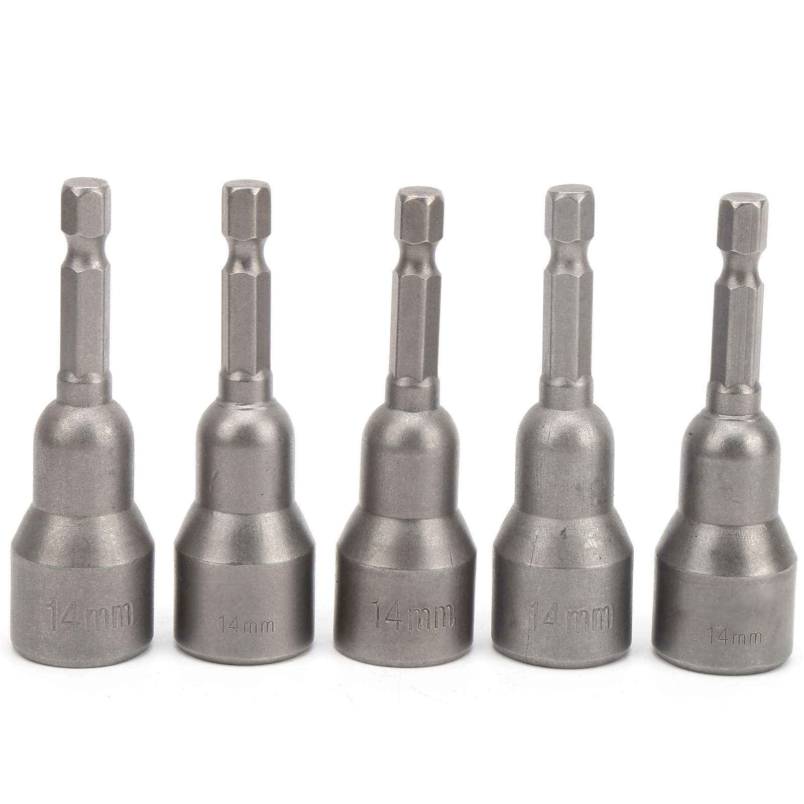 Set Mit 5 Magnetischen Bits Aus Chrom-vanadium-edelstahl, 65 Mm X 1/4 X 14,0 Mm Schraubendreherbits