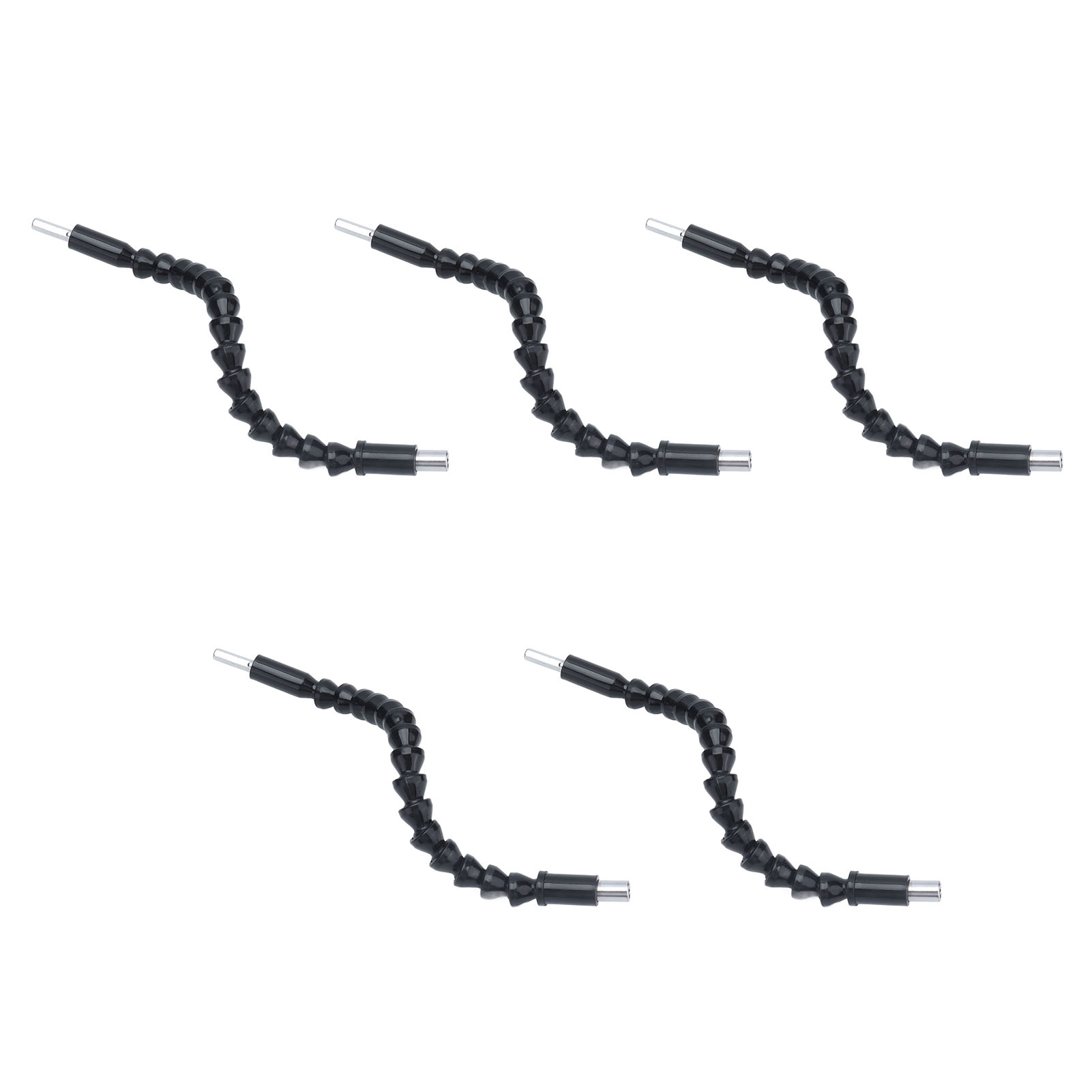 Set Mit 5 Universellen 295-mm-magnetbohrern, Flexibler Bohrwelle Und Sechskantverlängerung