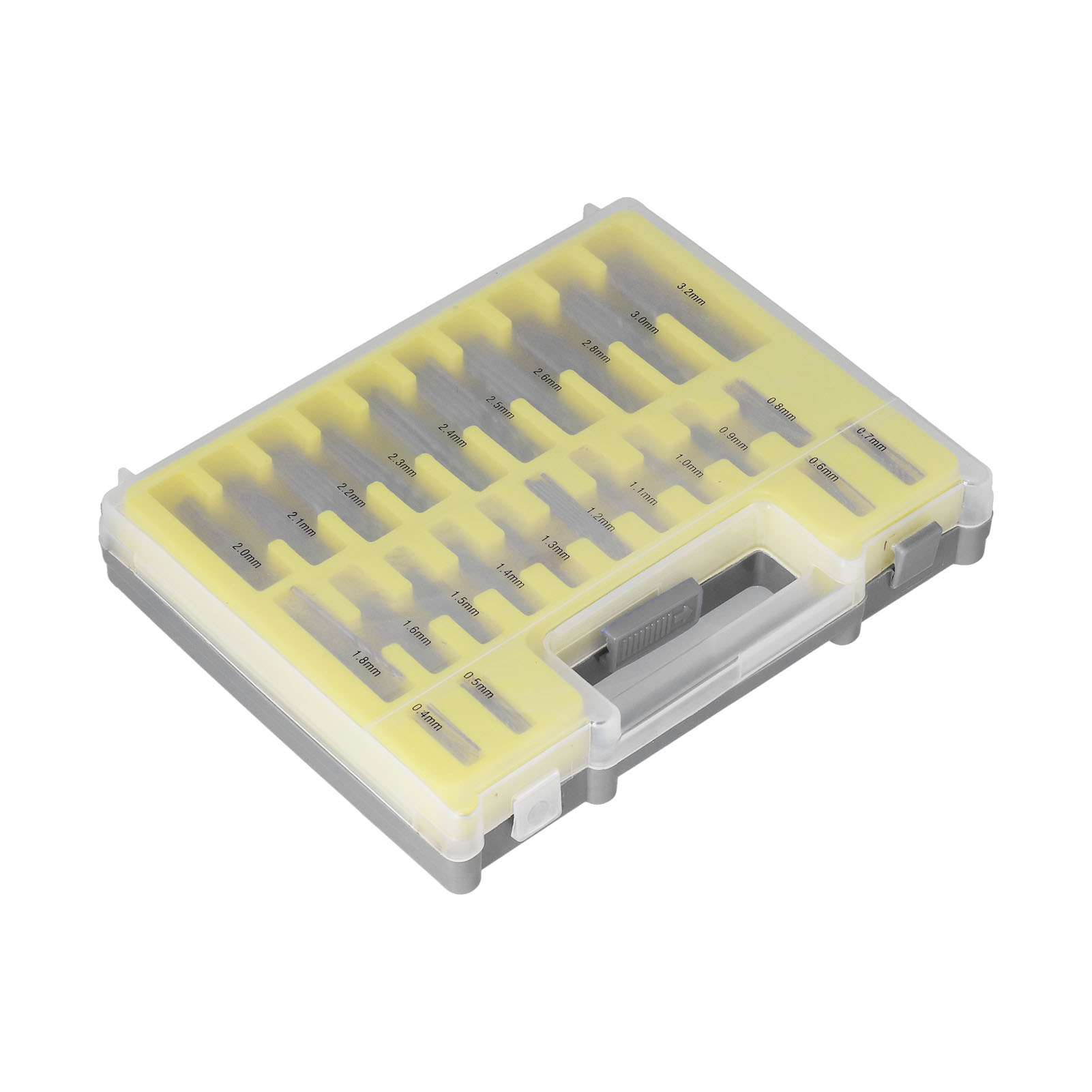 Set Mit 150 Mini-hss-bohrern (0,4–3,2 Mm), Heimwerkerwerkzeug Mit Kunststoffkoffer