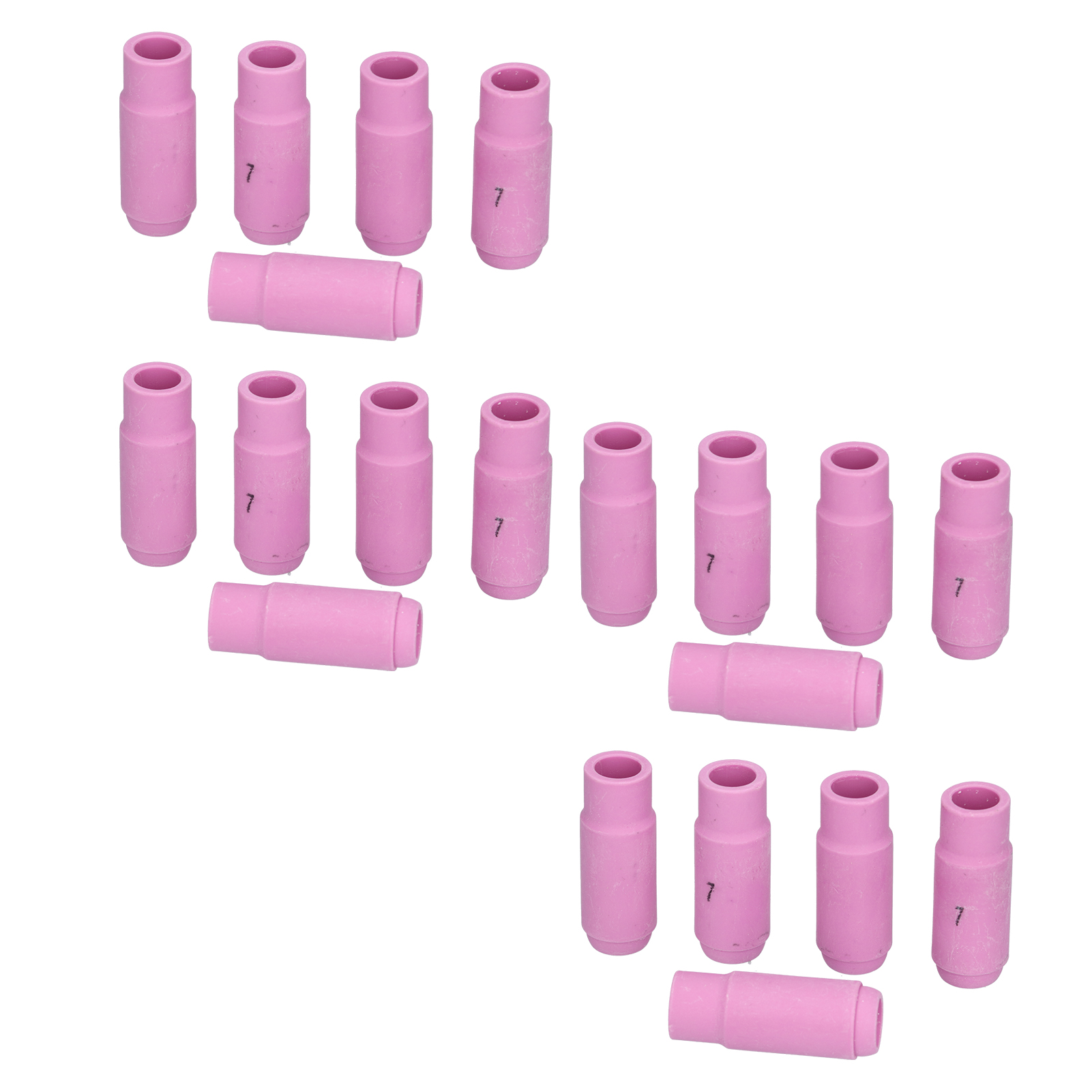 20 Stück 47-mm-wig-düsen Mit Keramik-aluminiumoxid-schutz Für Argon-schweißbrenner, Zubehör 10n47, Größe 7
