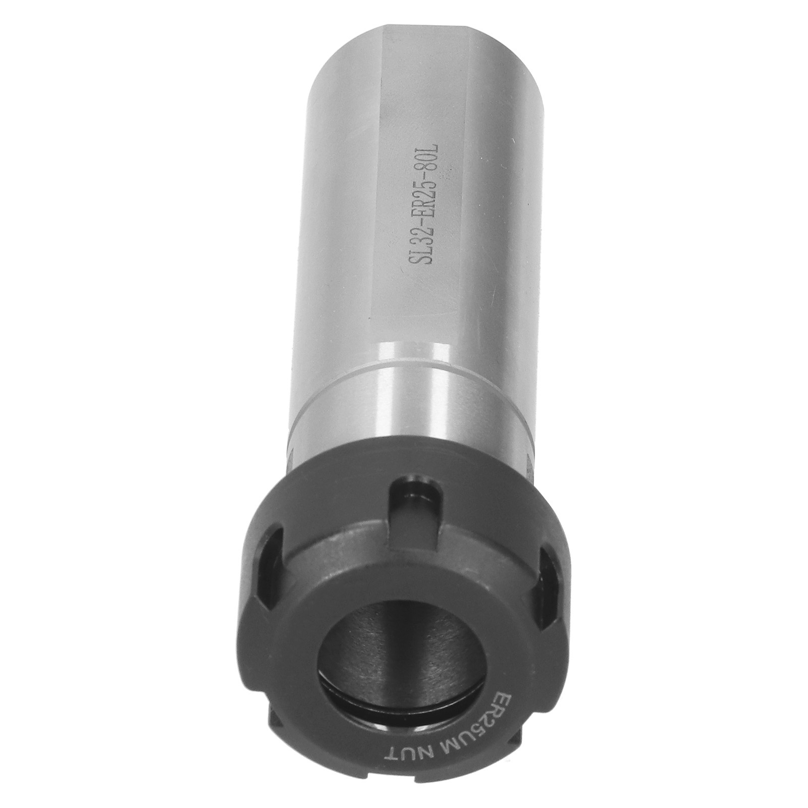 Spannzangenfutter, Er25 Spannzangenhalter, Zylinderschaft, 80 Mm Verlängerung, Gewindeschneidwerkzeug Für Cnc-drehmaschine, Sl32-er25-80l