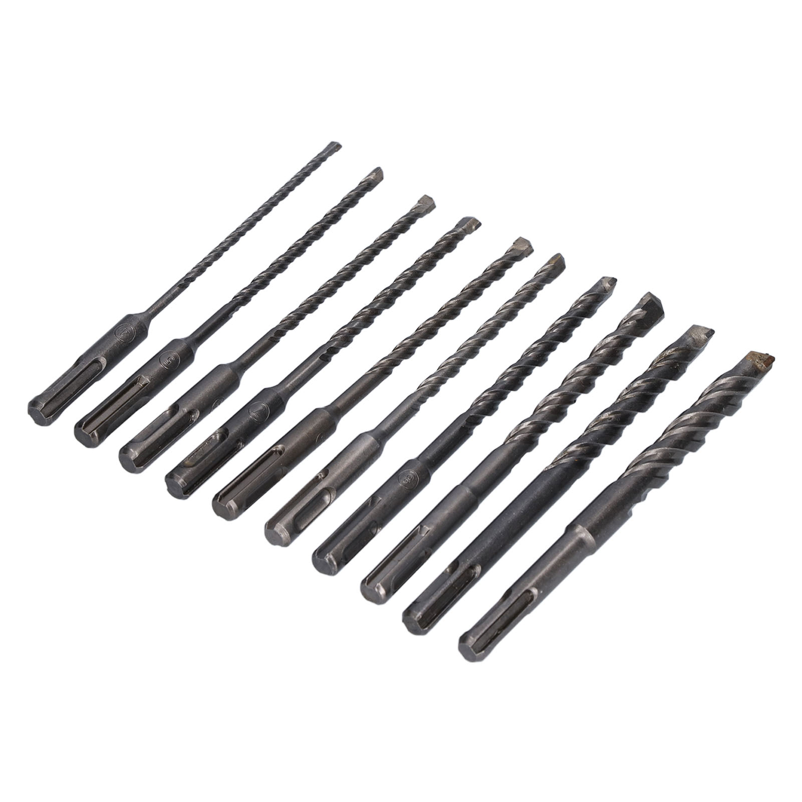 Hartmetall-steinbohrer-set Für Beton, Sds-bohrer Für Schlagbohrmaschinen, 160 Mm Länge, 4–14 Mm Durchmesser, Bohrwerkzeuge