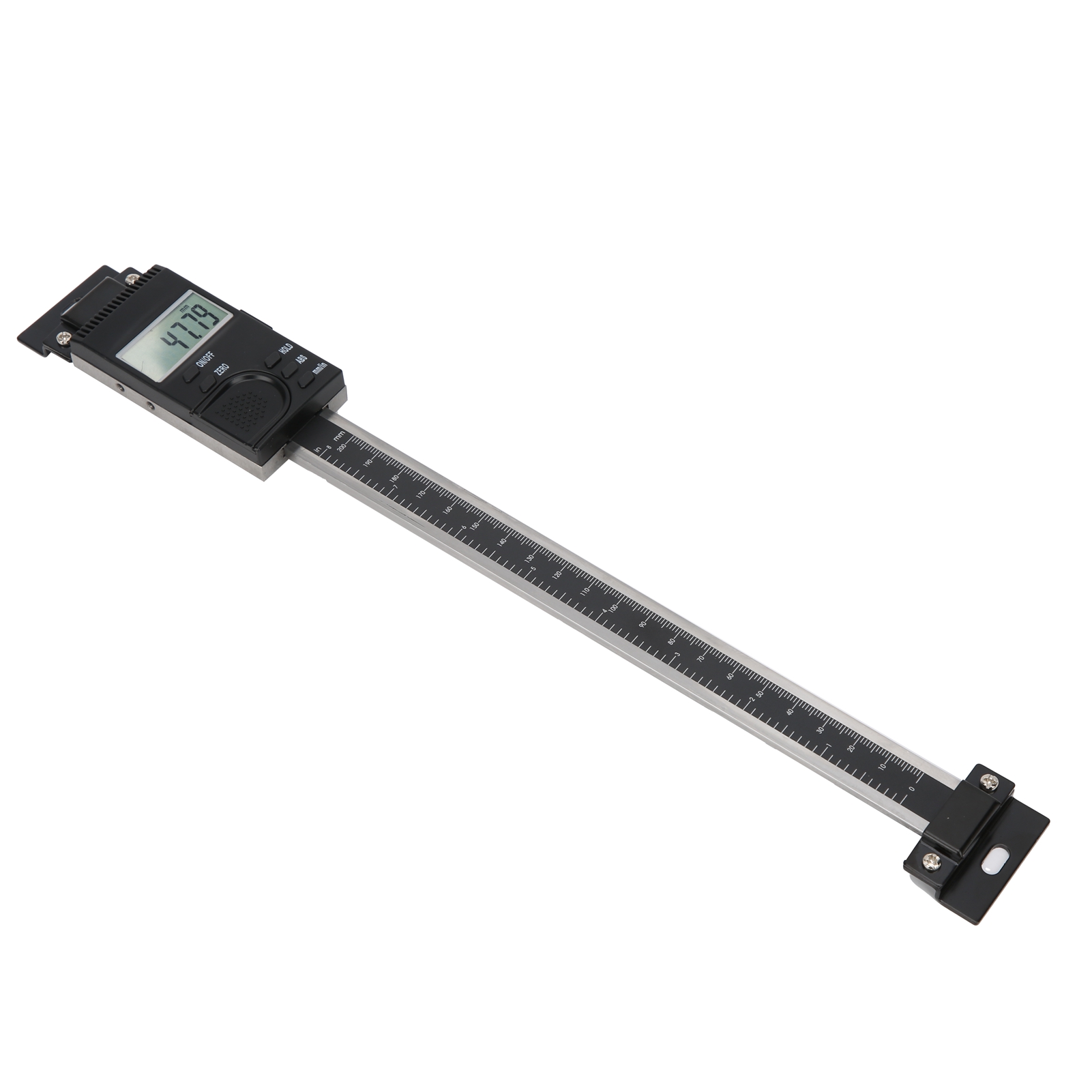 Digitales Lineal Aus Aluminiumlegierung Mit Lcd-anzeige, Vertikaler Messschieber Mit 0–200 Mm Messbereich