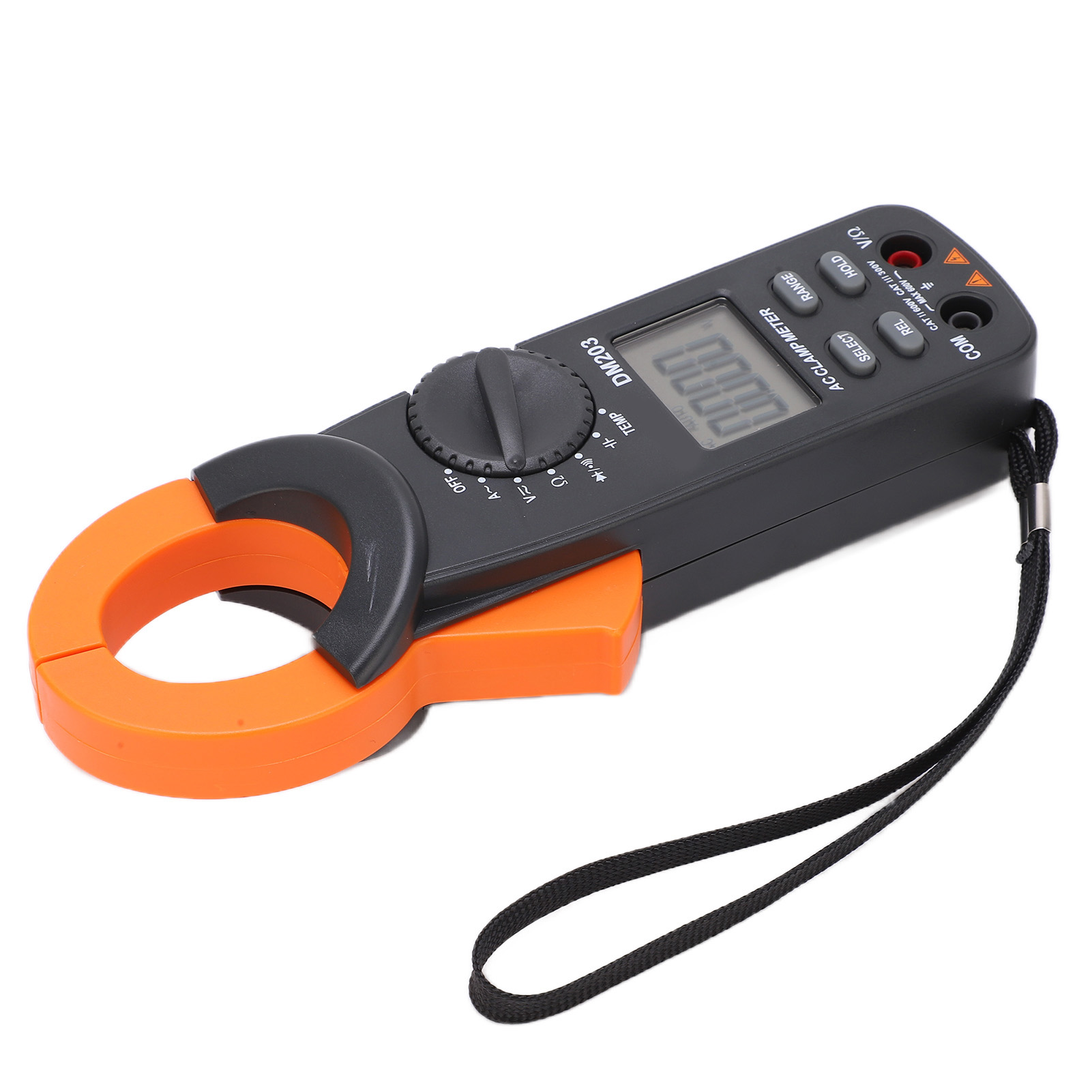 Dm203 600v/600a Ac/dc-zangenmessgerät, Digitales Multimeter Mit Automatischer Bereichswahl Für Den Außenbereich