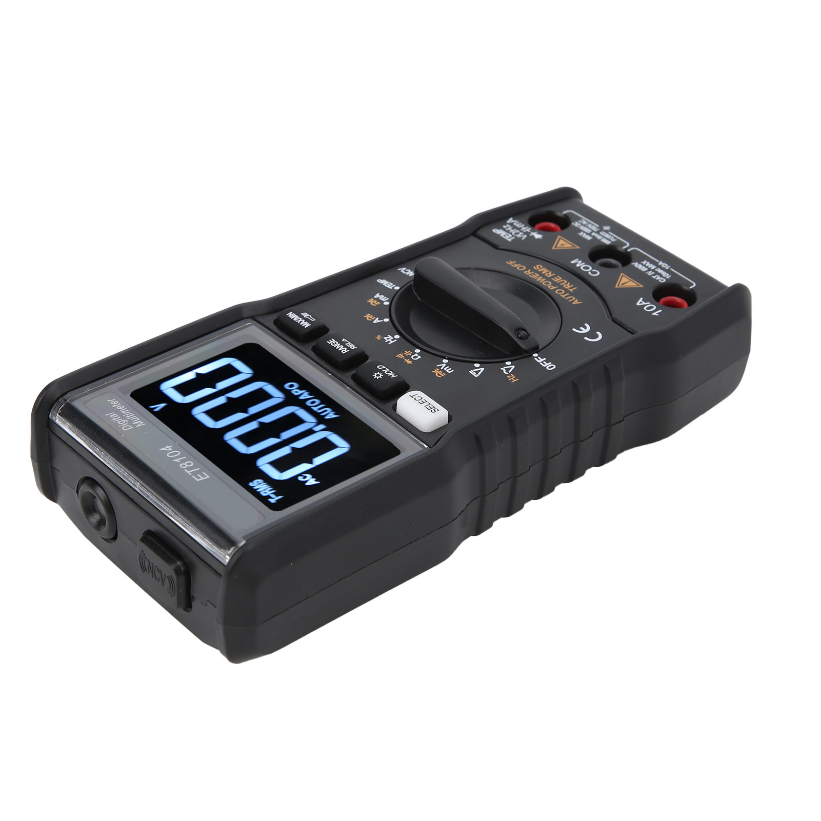 Et8104 Intelligentes Digitalmultimeter, Mini-multifunktionstester Für Spannung, Strom Und Widerstand