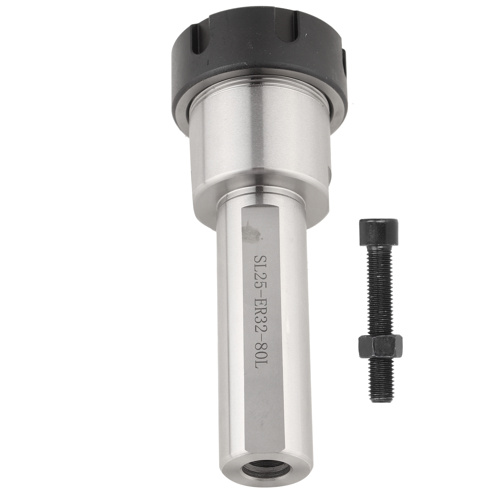 Er32 Spannzangenfutter, Zylinderschaft, 80 Mm Verlängerung, Cnc-gewindeschneidwerkzeughalter, Sl25, Stahl, Drehbank
