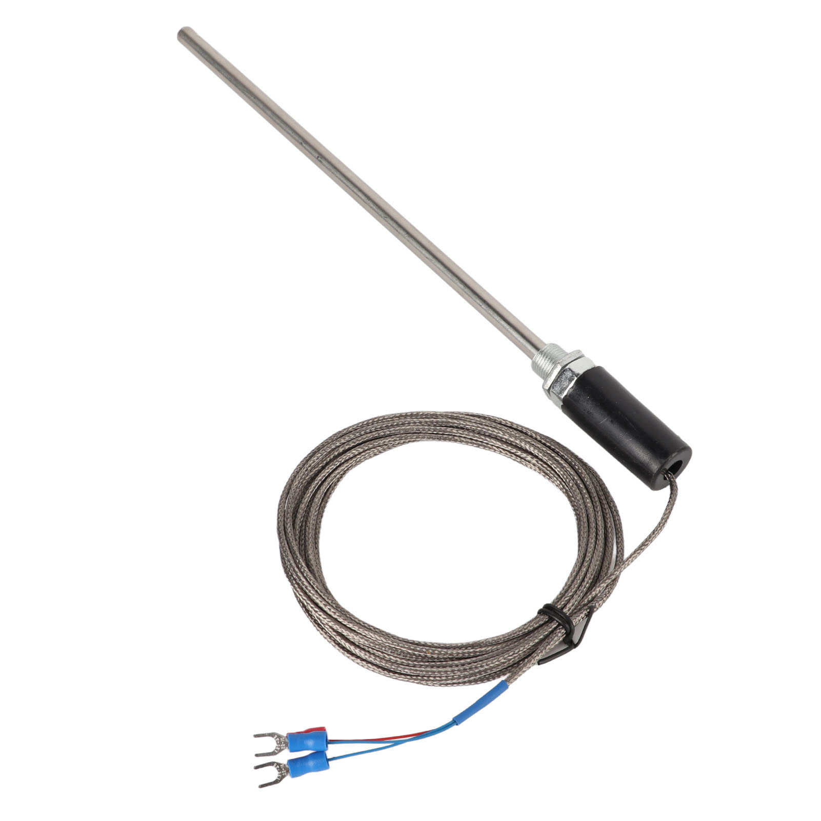 Pt100 M12 Thermoelement-sonde, Temperaturfühler Aus Edelstahl, 200 Mm, 0–400 °c, 4 M Kabel