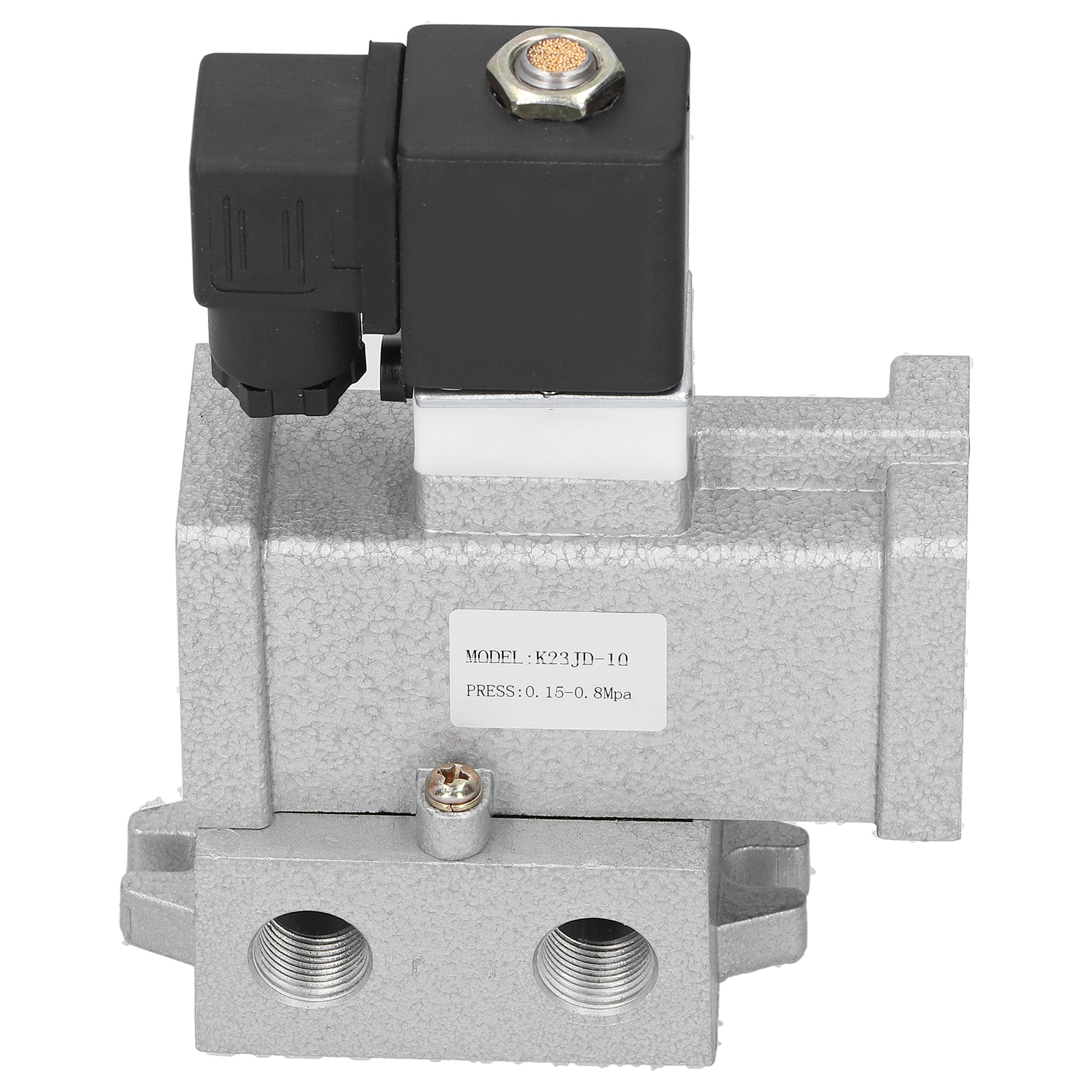 G3/8-zoll-magnetventil, 2 Positionen, 3-wege, Aluminium, Absperrventil, K23jd-10dc24v