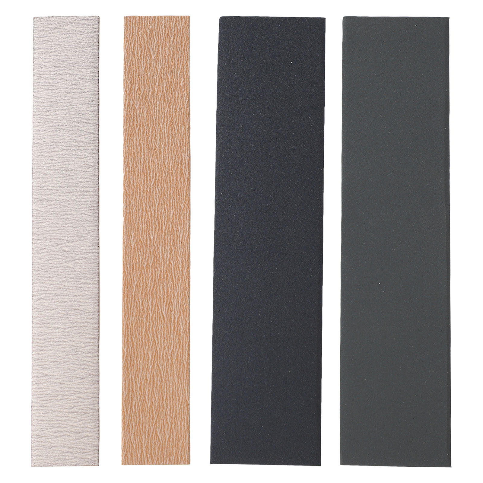Set Mit 4 Bundabrichtleisten Inklusive Schleifpapier, Schleifwerkzeug Für Gitarrenbauer, Gitarrenreparatur, 15 Cm, M02519