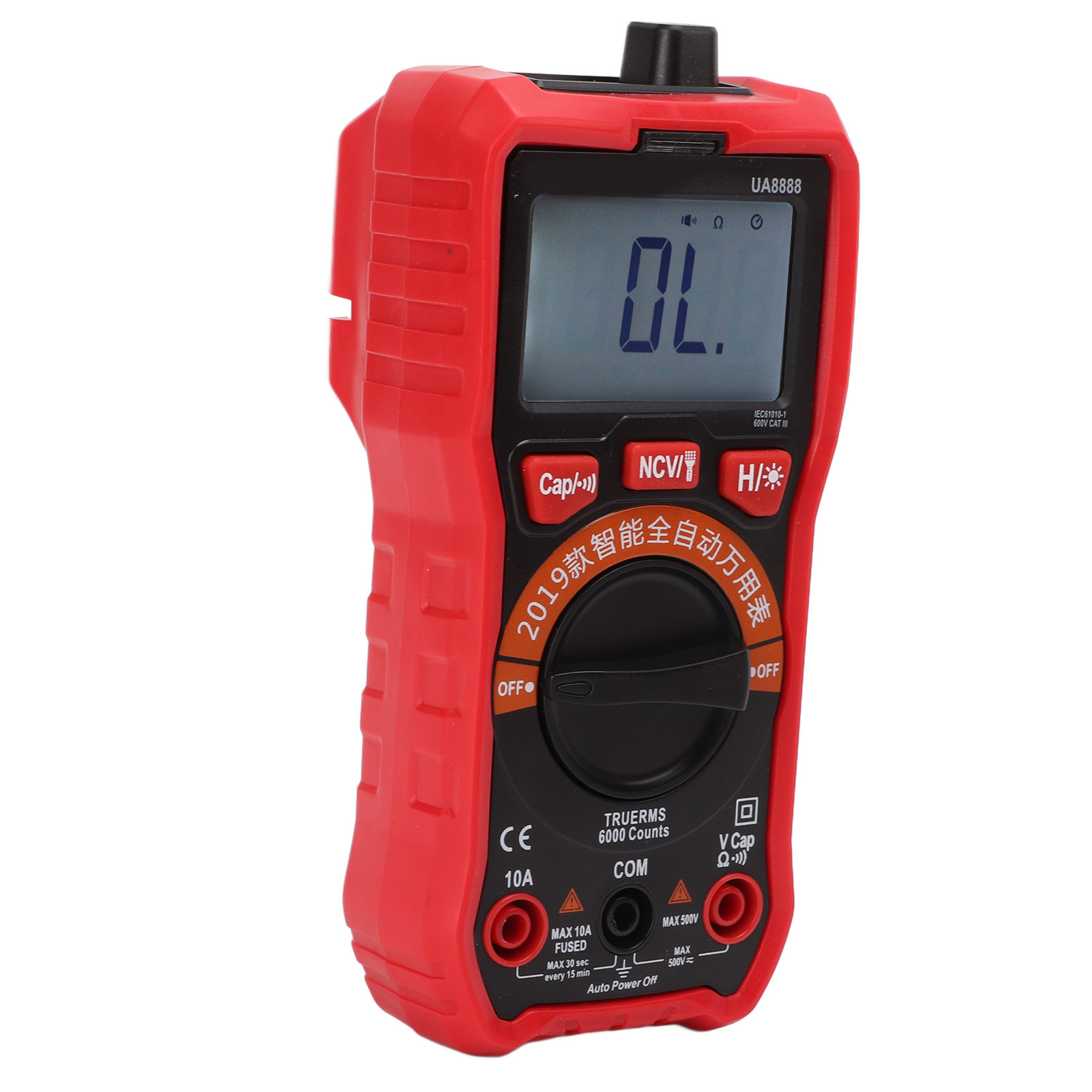 Digitales Zangenmessgerät Mit Selbsttest, Lcd-bildschirm, Tragbares Smart-multimeter, Spannungsprüfer