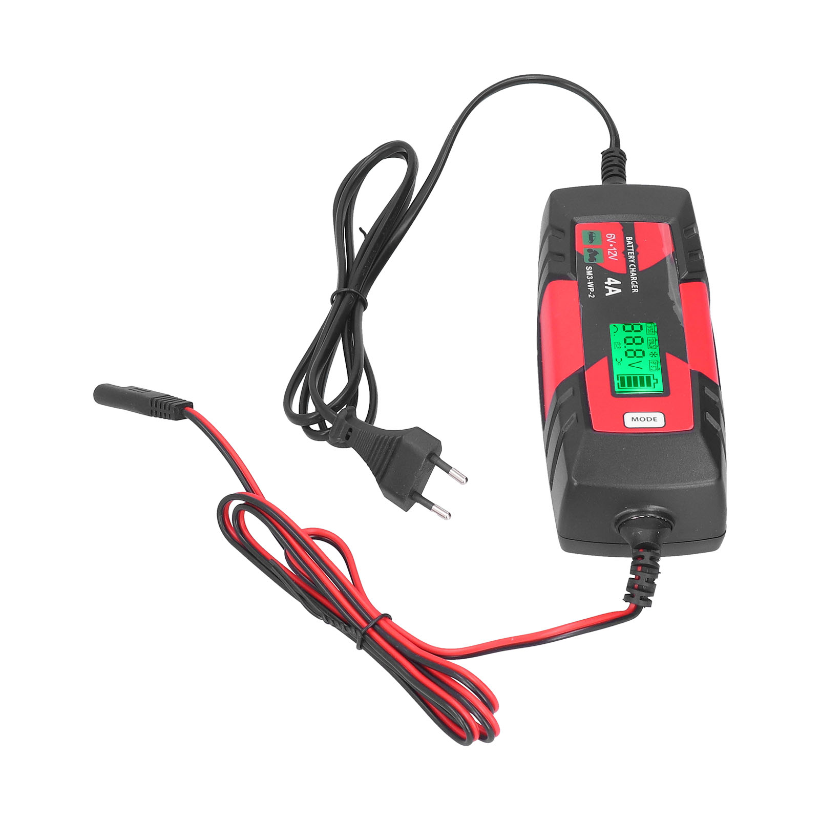 Multifunktionales Intelligentes Autobatterieladegerät Mit Impulsreparatur Sm3-wp-2eu Eu-stecker 220–240 V
