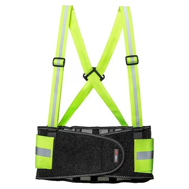 Kneetek Rückenstützgurt High-Vis, gelb, Typ: M