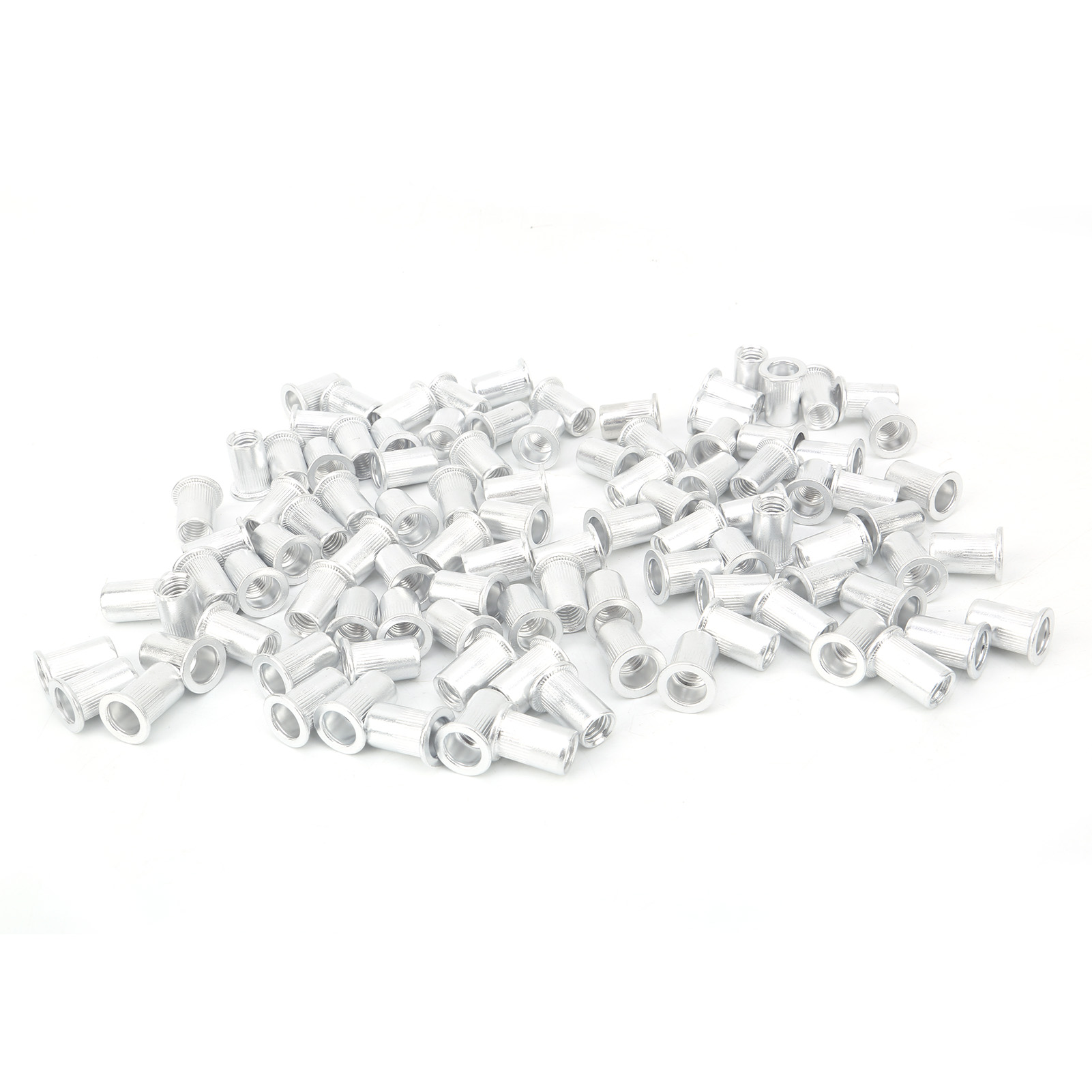 100 Aluminium-nietmuttern Mit Flachkopf, Hardware-zubehör M8 Wj-30045m