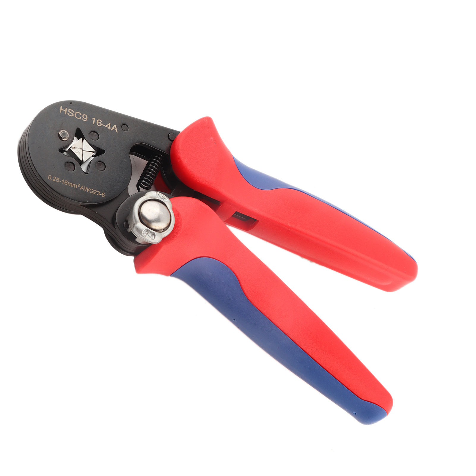 Crimpzange Hsc9 164a, Kabelverbinder 0,25–16 Mm², Selbstjustierende Crimpzange Für Drähte Der Größen Awg 23–6