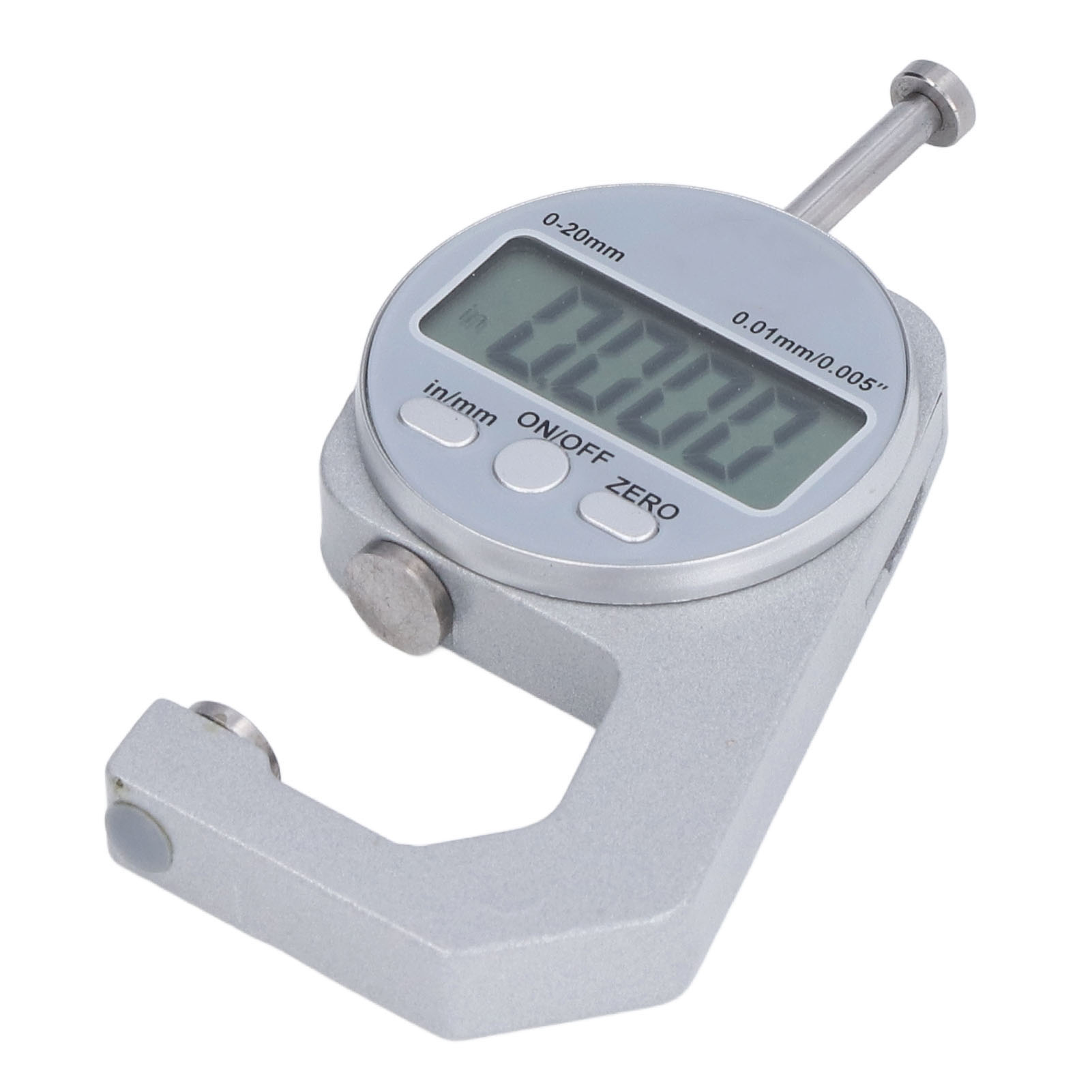 Digitales Dickenmessgerät 0-20 Mm, Elektronischer Messschieber Mit Lcd-bildschirm