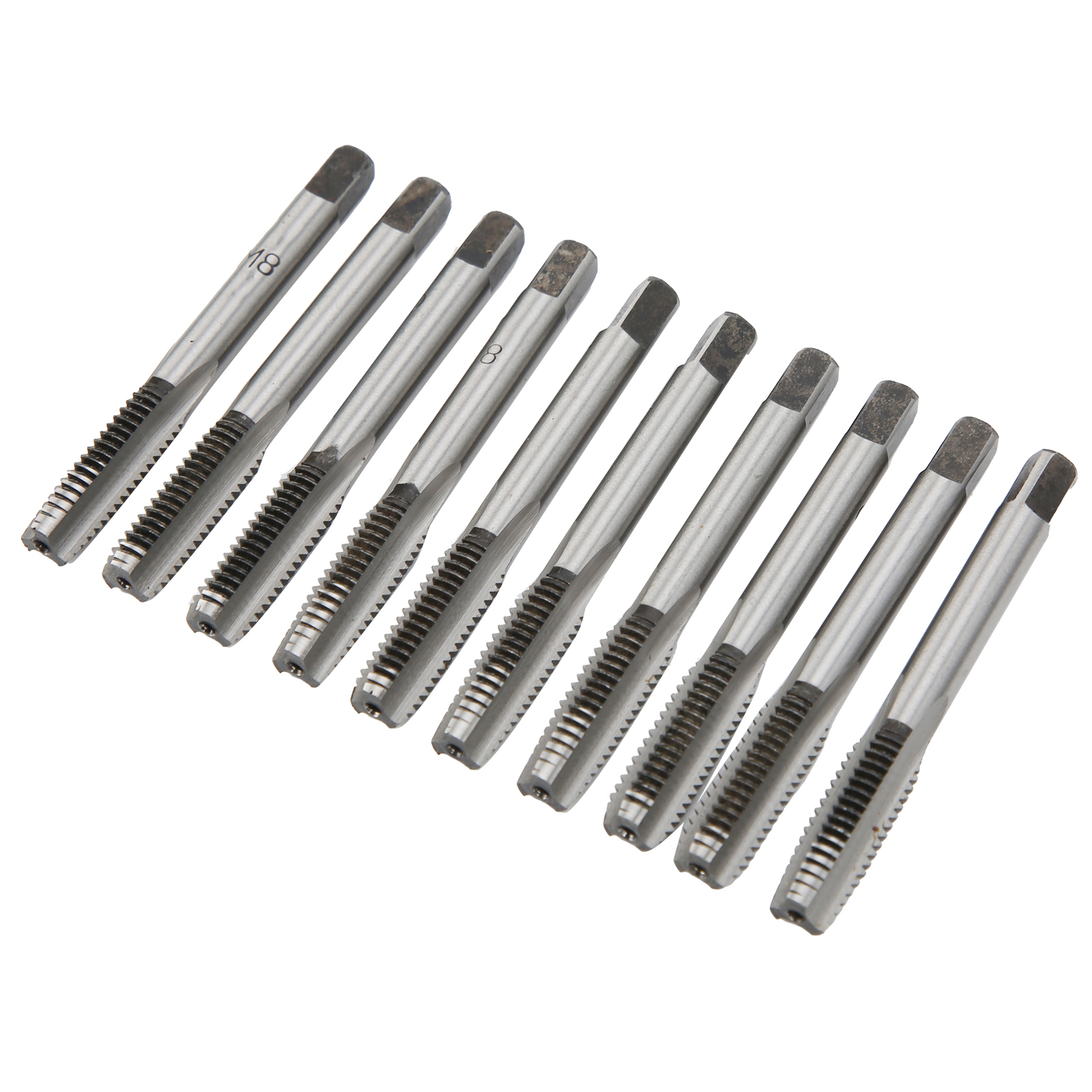 M8-handgewindebohrer-set, Kohlenstoffstahl, Gerade Nuten, Metrisches Gewinde, Industriebedarf