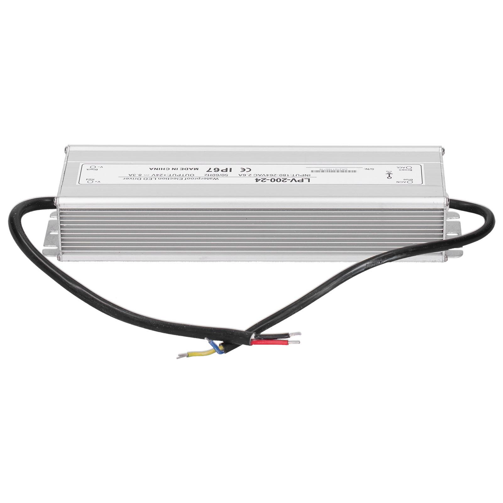 200w Wasserdichtes Led-netzteil Mit Elektronischem Treibertransformator Lpv-200-24 Dc24v