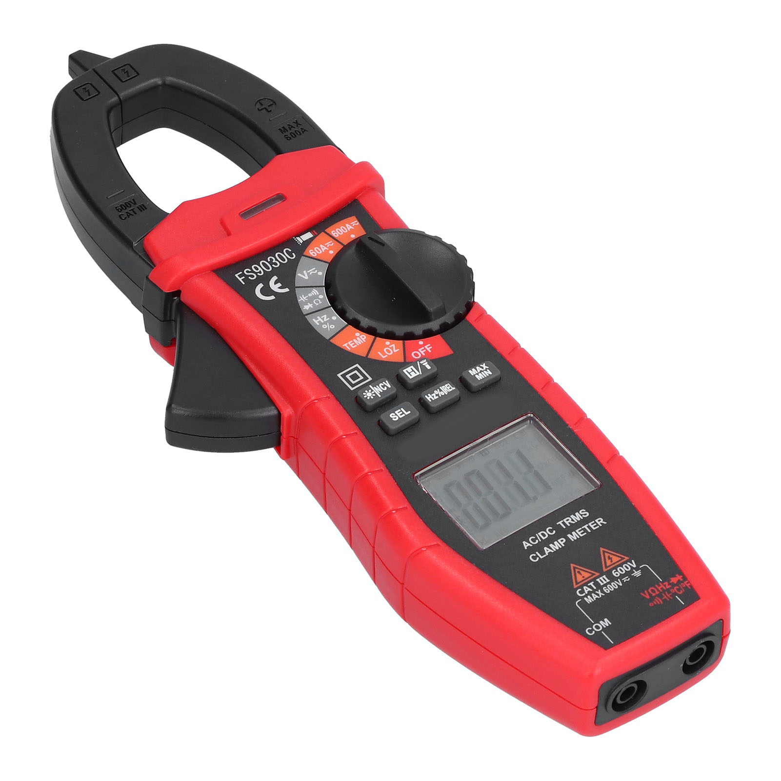 Fs9030c Digitales Stromzangenmessgerät, Intelligentes Led-multimeter, Spannungs- Und Stromprüfer, Hohe Präzision, Strommessung