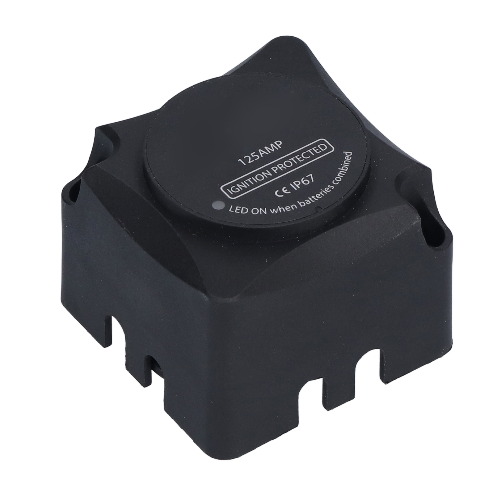 Spannungsgesteuertes Relais (vsr) Mit Automatischem Ladegerät, Intelligentem Doppelbatterie-trennschalter Und Schraube, 12 V, 125 A