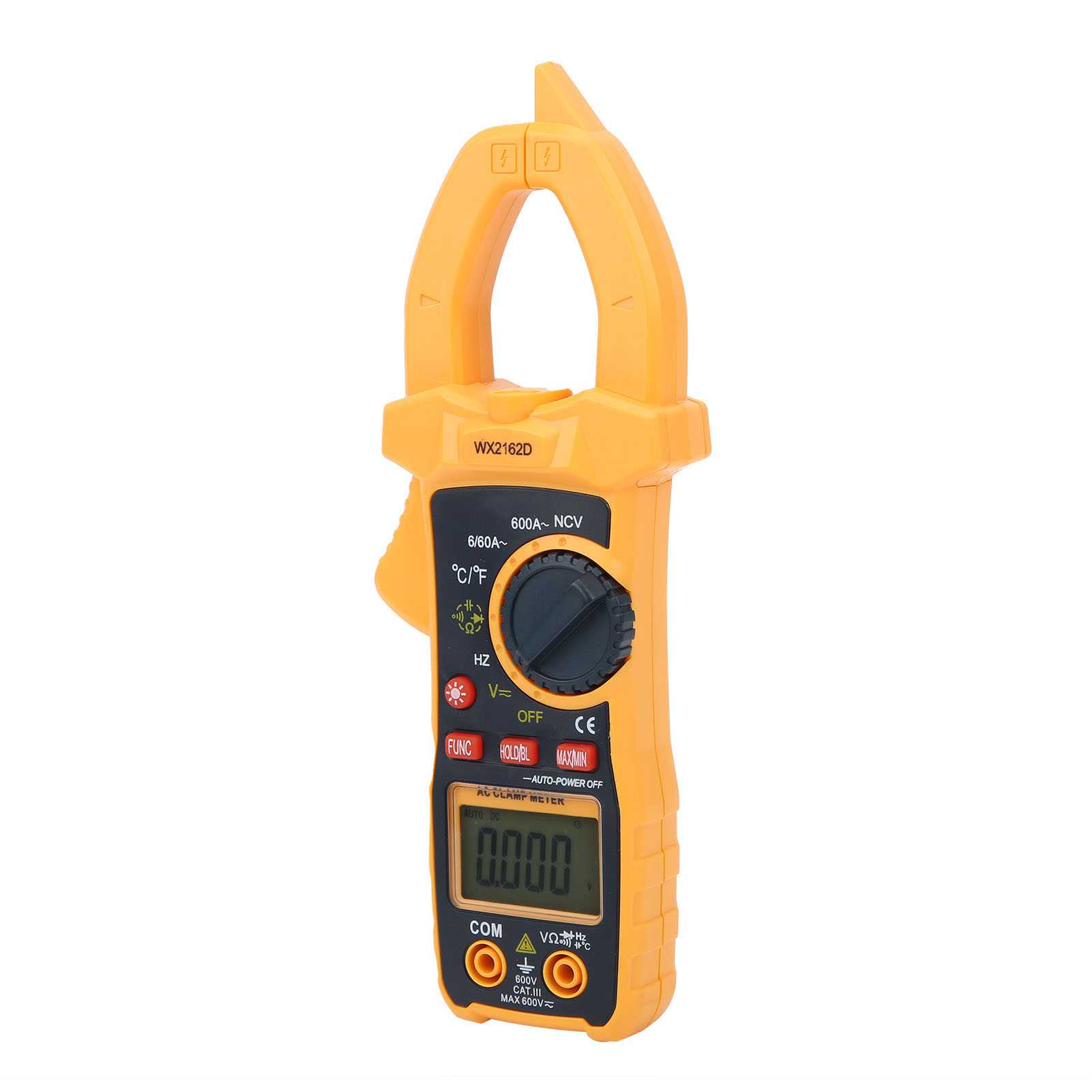 Digitales Zangenamperemeter Wx2162d, Ac/dc-tester Mit Automatischer Bereichswahl, Spannungs- Und Widerstandsmessung