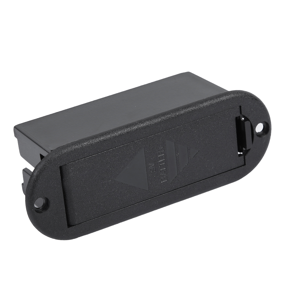 Organizer-etui Aus Pu-leder Für Tonabnehmer Von E-gitarren Und Bässen, 9v-batteriefachdeckel, Aufbewahrungsbox (02)