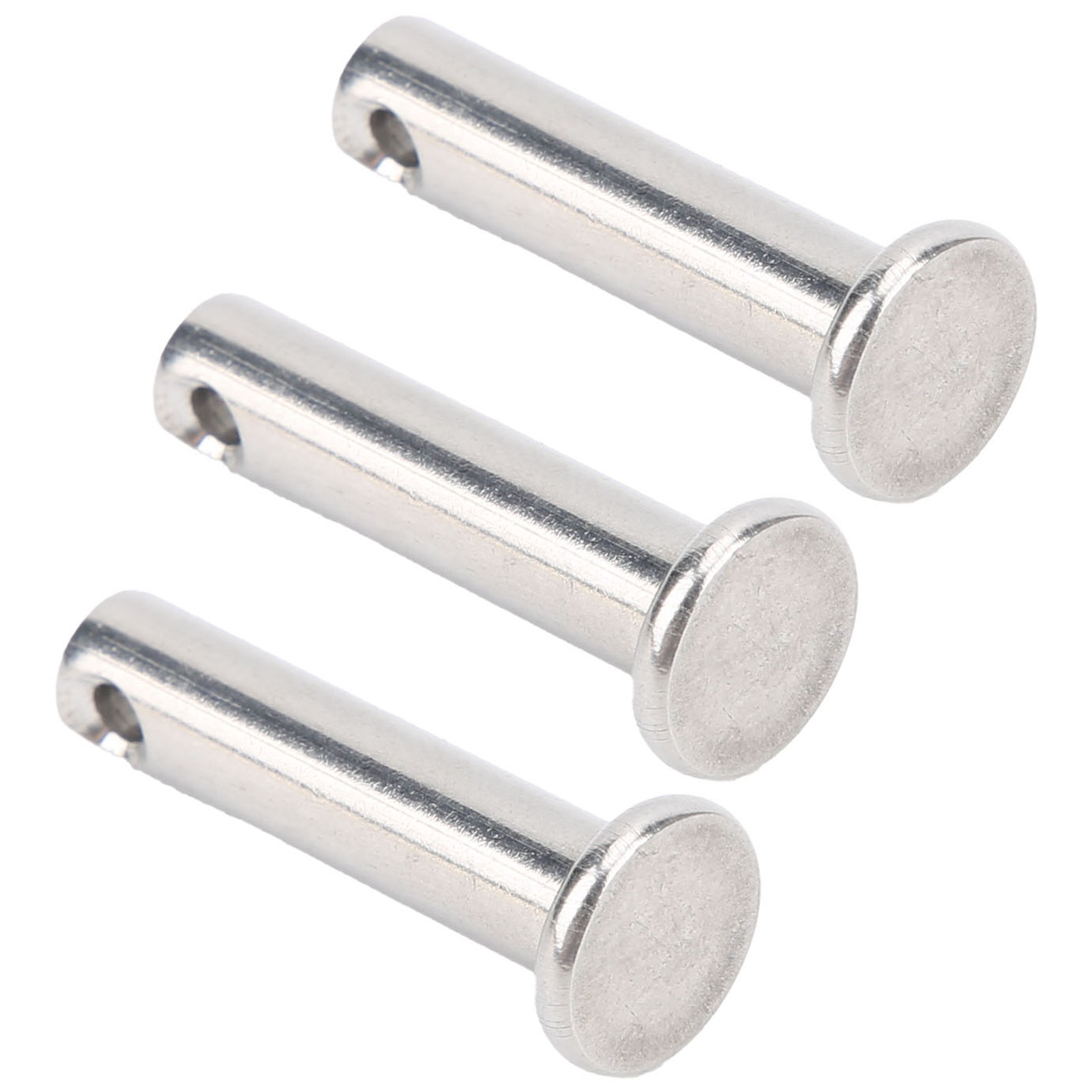 Packung Mit 50 Edelstahlstiften 304, Flachkopf, M6x25mm, Für Bewegliche Teile Und Lineare Positionierung.