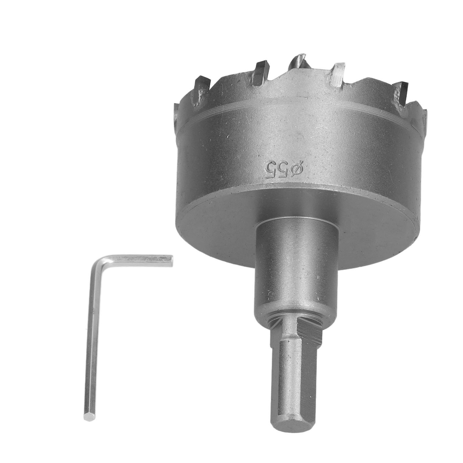 55-mm-hartmetall-kernbohrer Zum Bohren Von Löchern In Edelstahl Und Hochfestem Metall