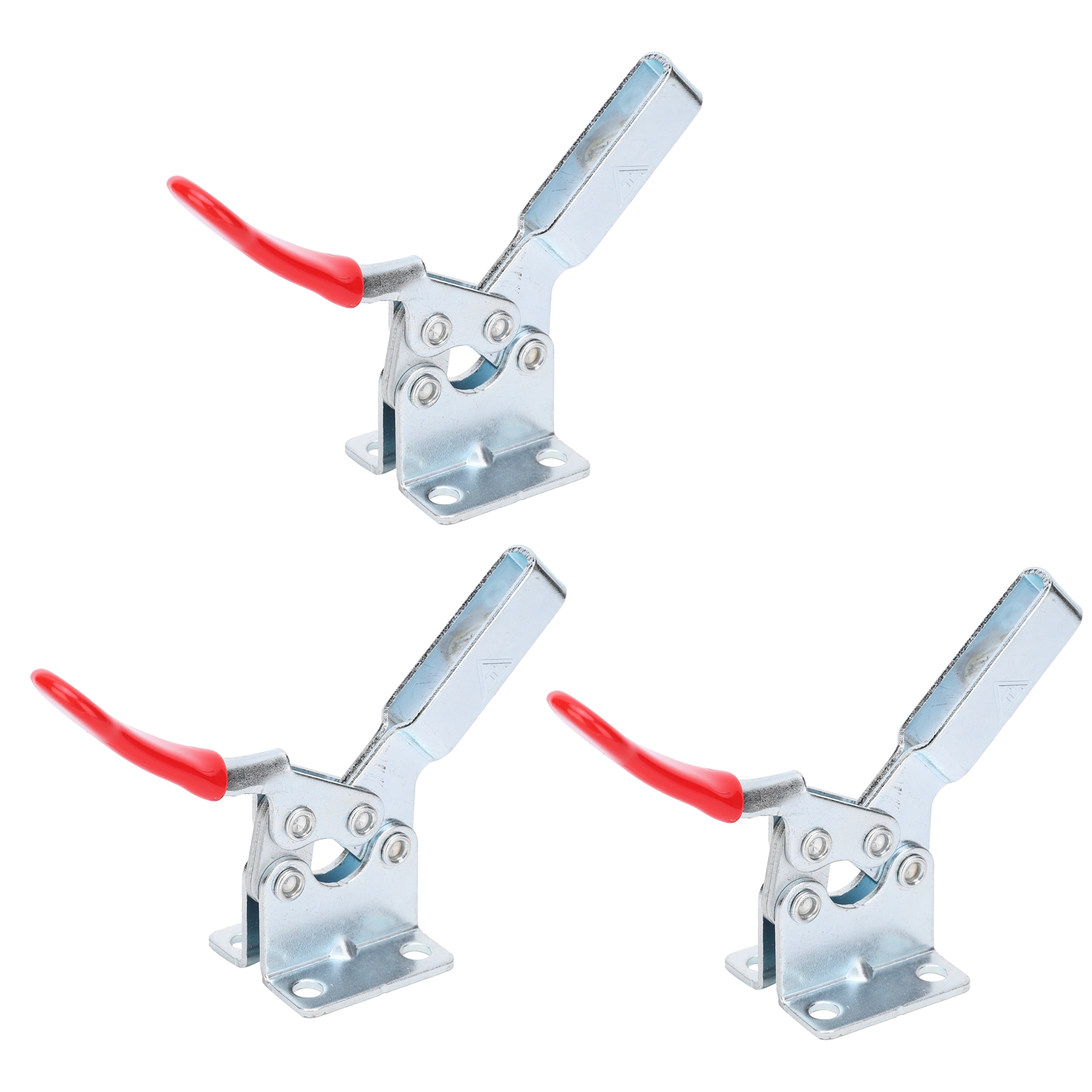 Set Mit 3 Vertikalen Hebelklemmen 60° Schnellspannvorrichtung, Manuell, Für Holzbearbeitung, Maschinenteile