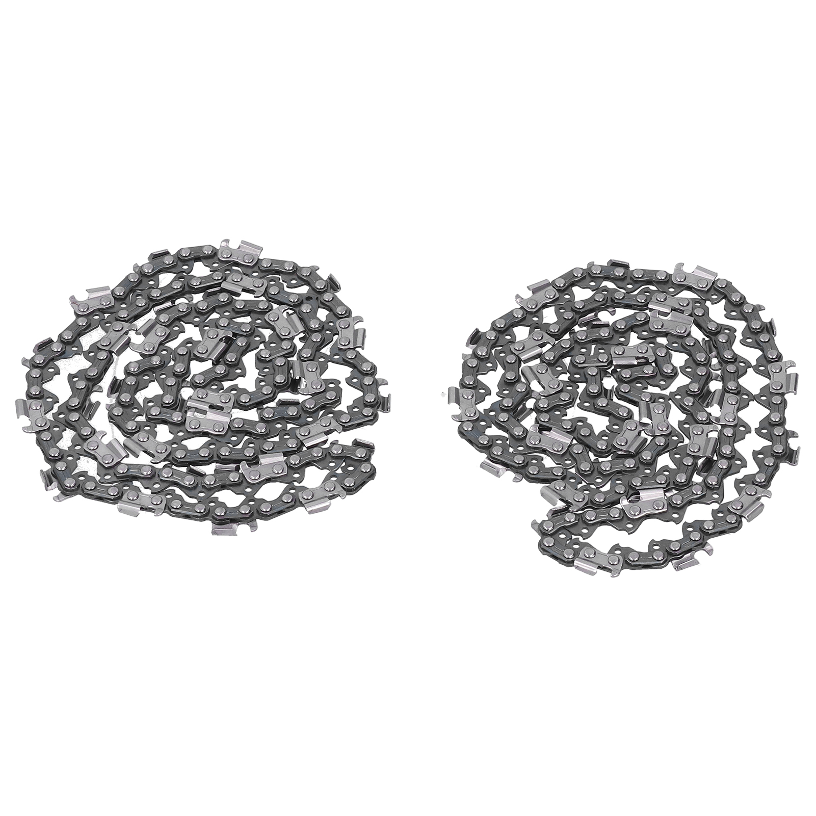 Set Mit 2 Kettensägenketten (18 Zoll, 325), 68 Glieder, Sägeblatt-set Aus Legiertem Stahl Für Holzbearbeitung, 72 Treibglieder