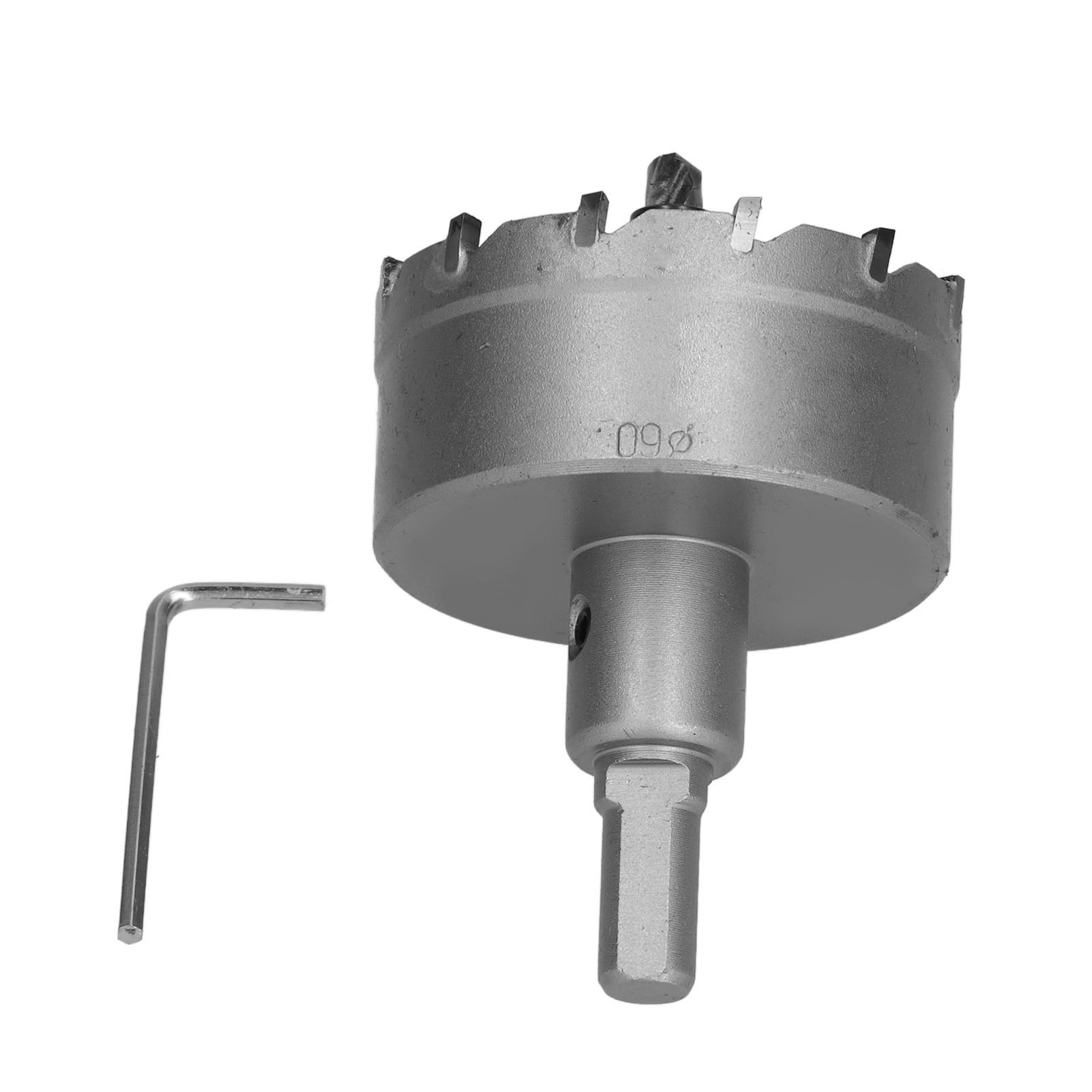 60-mm-hartmetall-lochsäge Für Edelstahl, Robuster Kernbohrer Für Stahlplatten