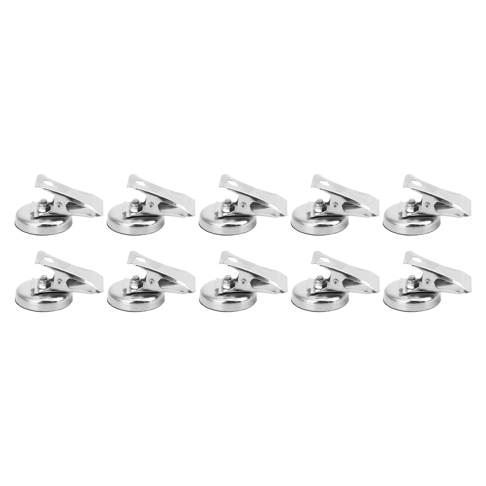 Packung Mit 10 L40-klemmmagneten Für 32-mm-edelstahlachsen Mit Kratzfestem Flanell
