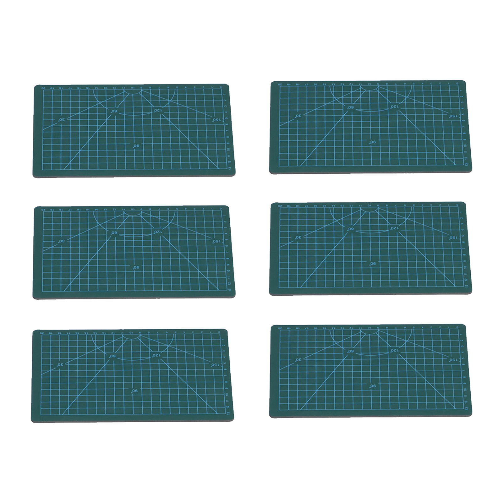 Selbstheilendes Pvc-schneidebrett Für Nähen Und Patchwork, A5-bastelbrett, 6er-set